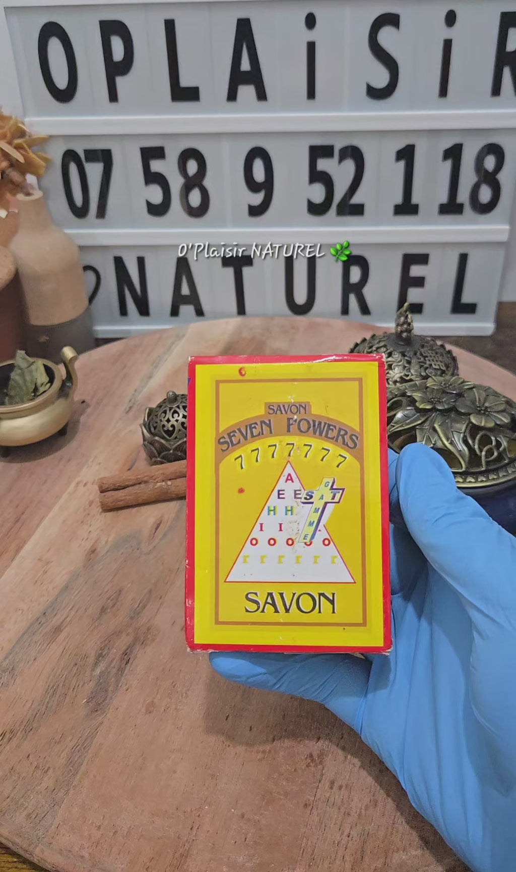 🔥✨ Savon Seven Powers (777) – Harmonie, Énergie & Attraction