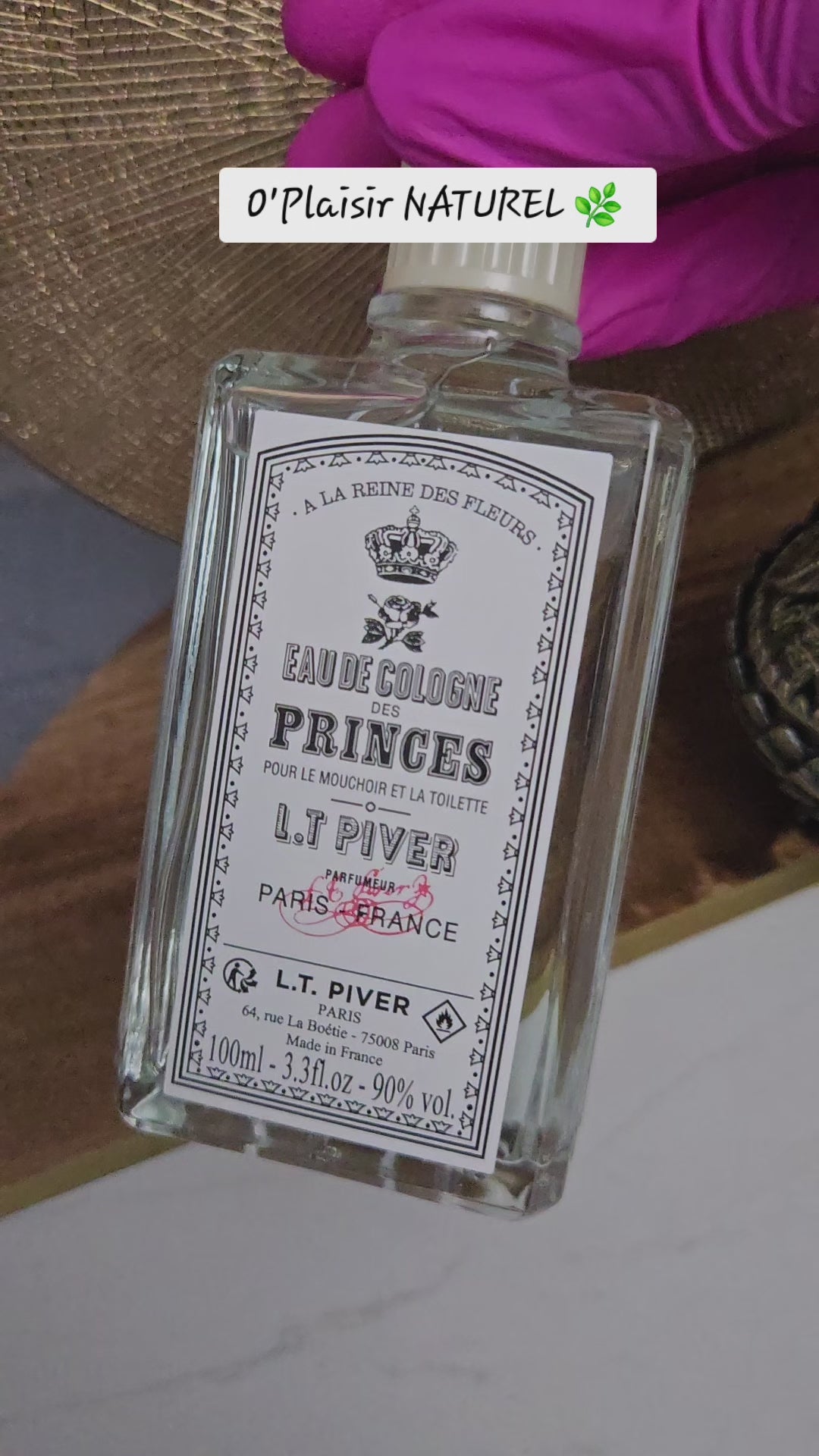 Eau de Cologne des Princes – Élégance & Aura Royale (100 ml)