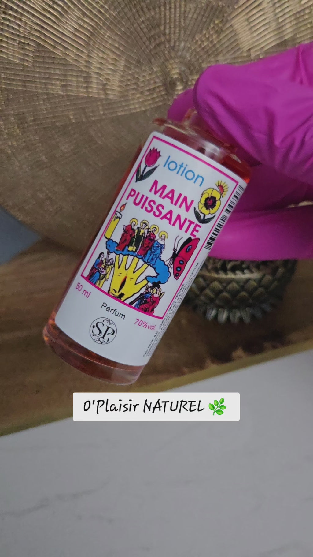 Lotion Main Puissante – Protection & Ouverture des Chemins (50 ml)