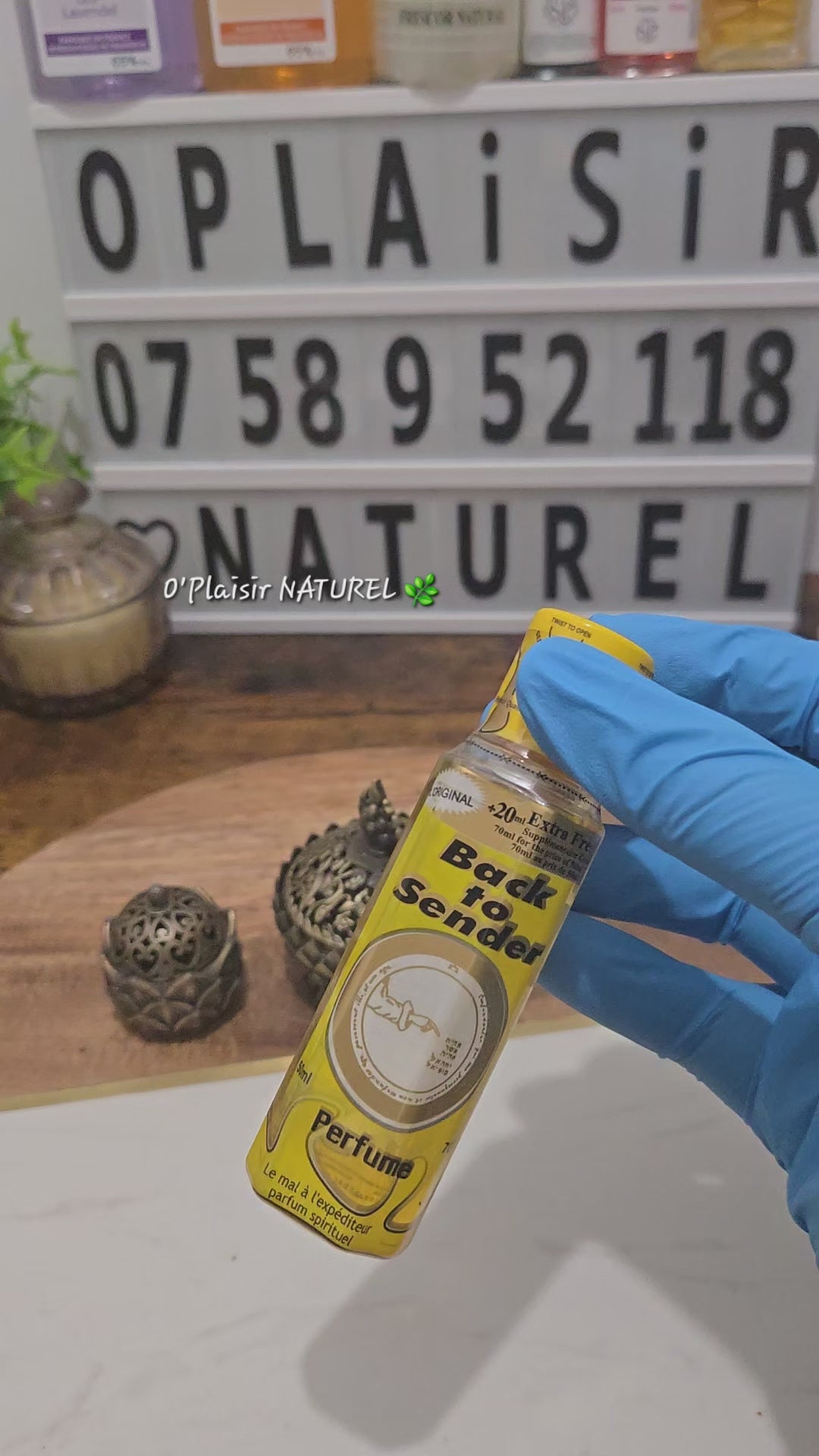 🛡️✨ Back To Sender – Parfum Spirituel de Protection