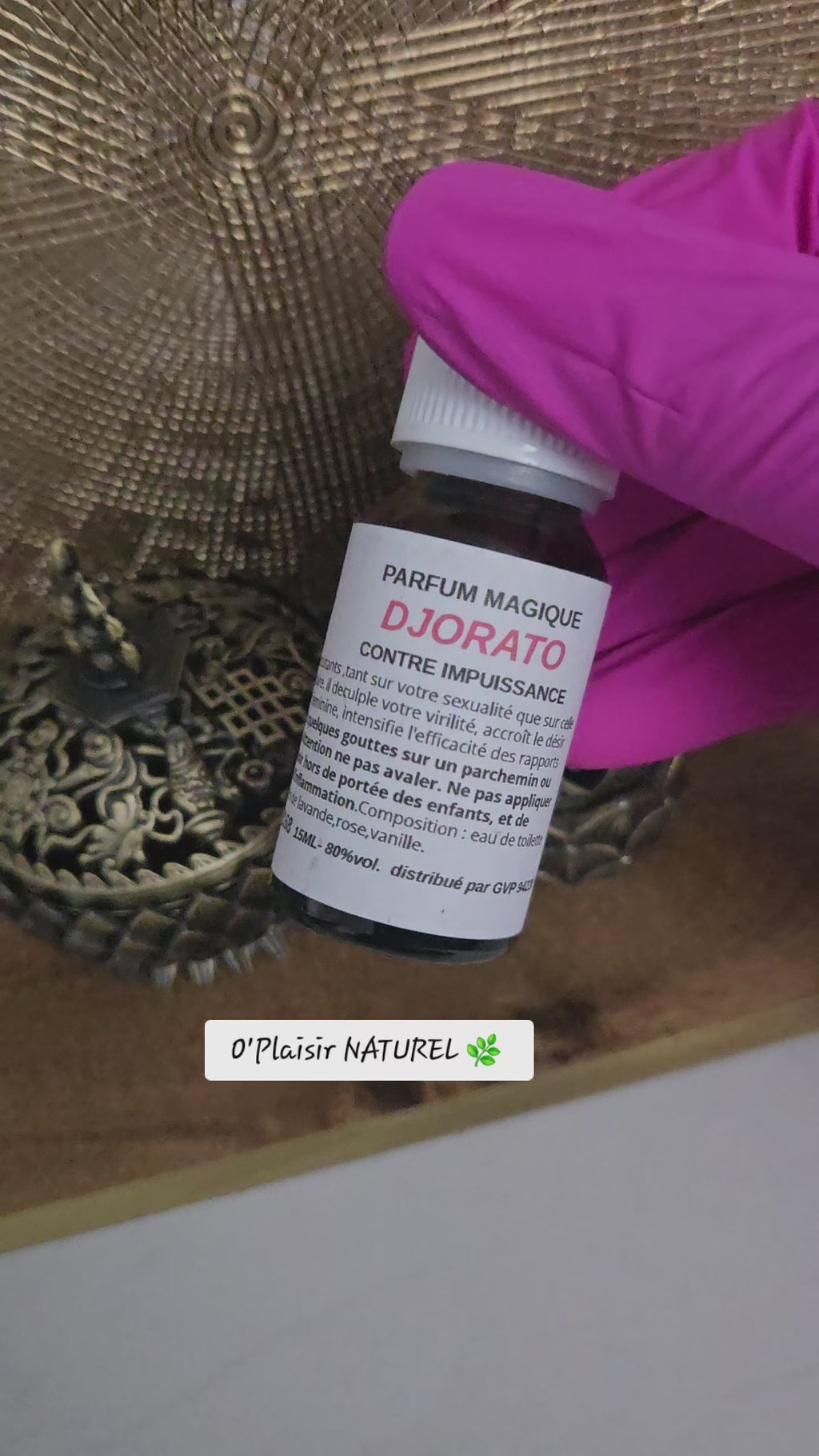Parfum Magique DJORATO – Vitalité & Désir
