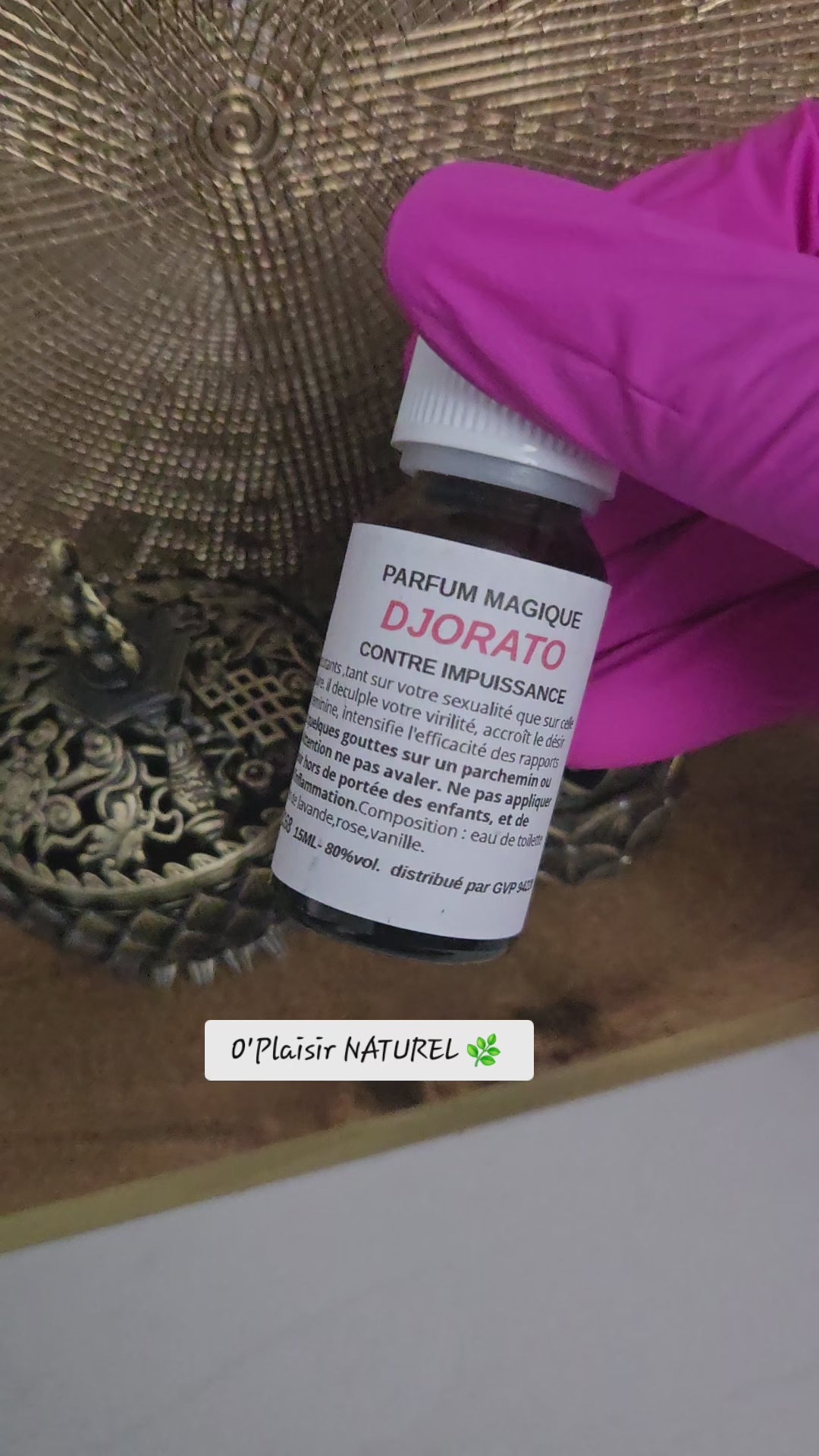 Parfum Magique DJORATO – Vitalité & Désir
