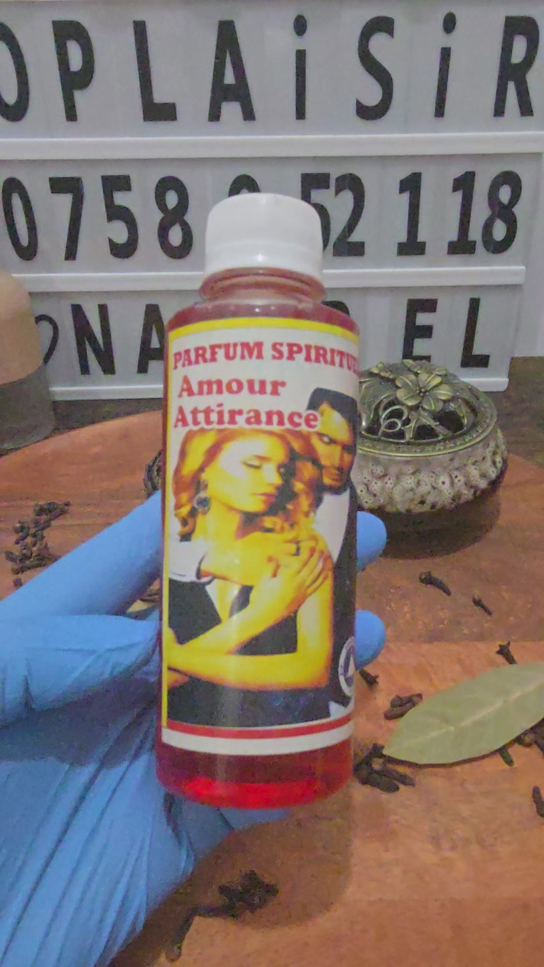 ❤️ Parfum Spirituel Amour Attirance.                      Attraction • Charme • Magnétisme