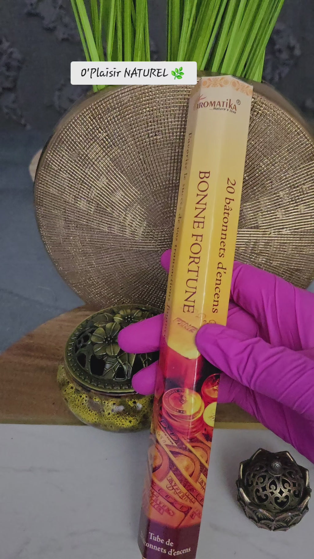 Encens Bonne Fortune – Prospérité & Réussite Financière