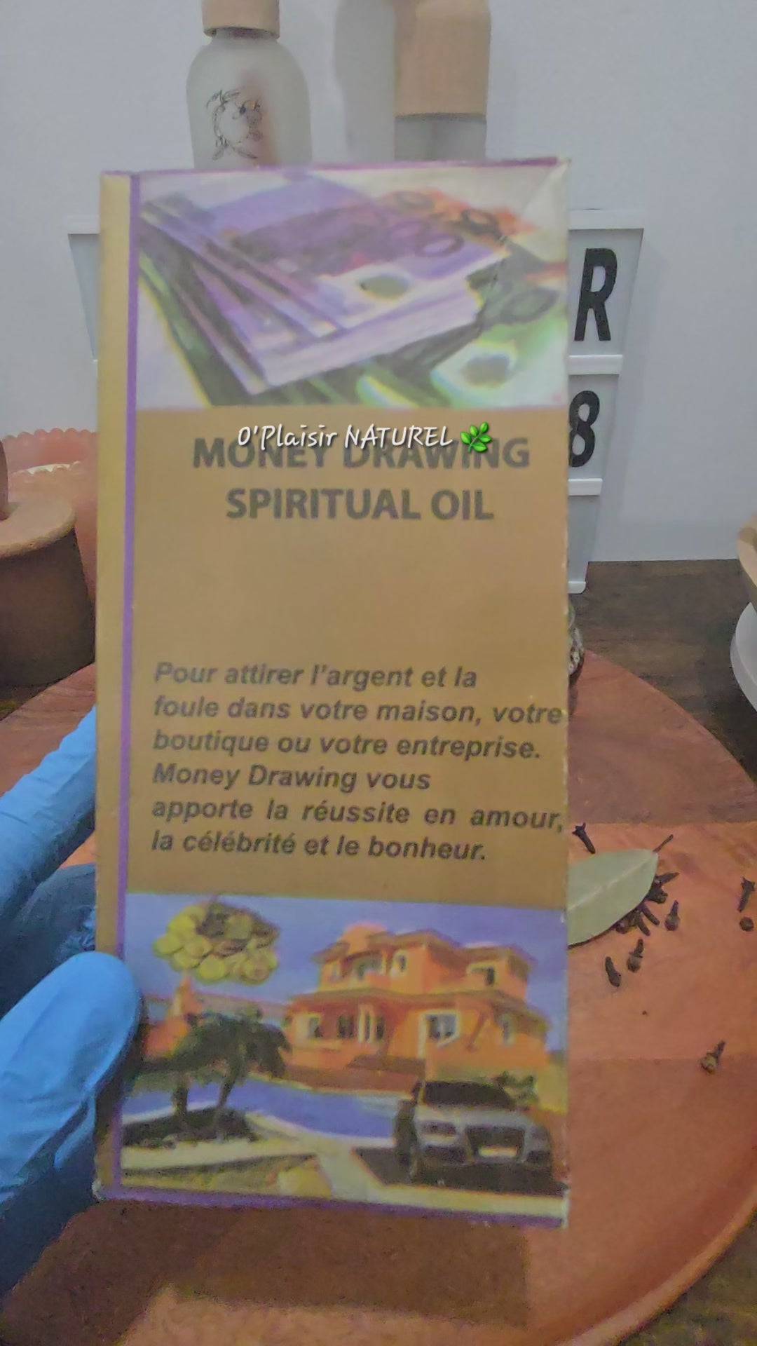 💰 Huile Spirituelle MONEY DRAWING
Argent • Abondance • Réussite