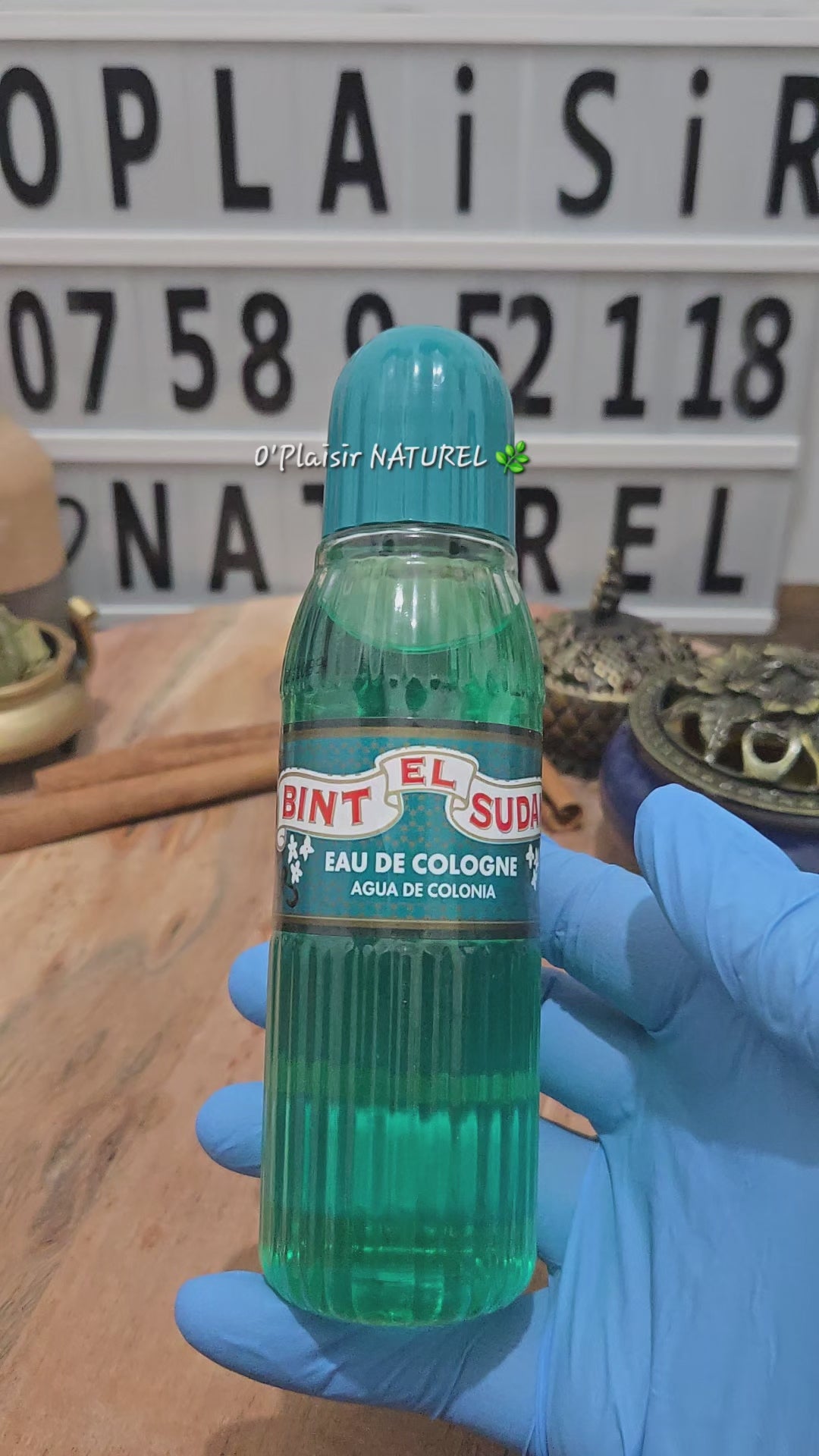 ✨ Eau de Cologne Bint El Sudan – Attirance, Chance et Protection