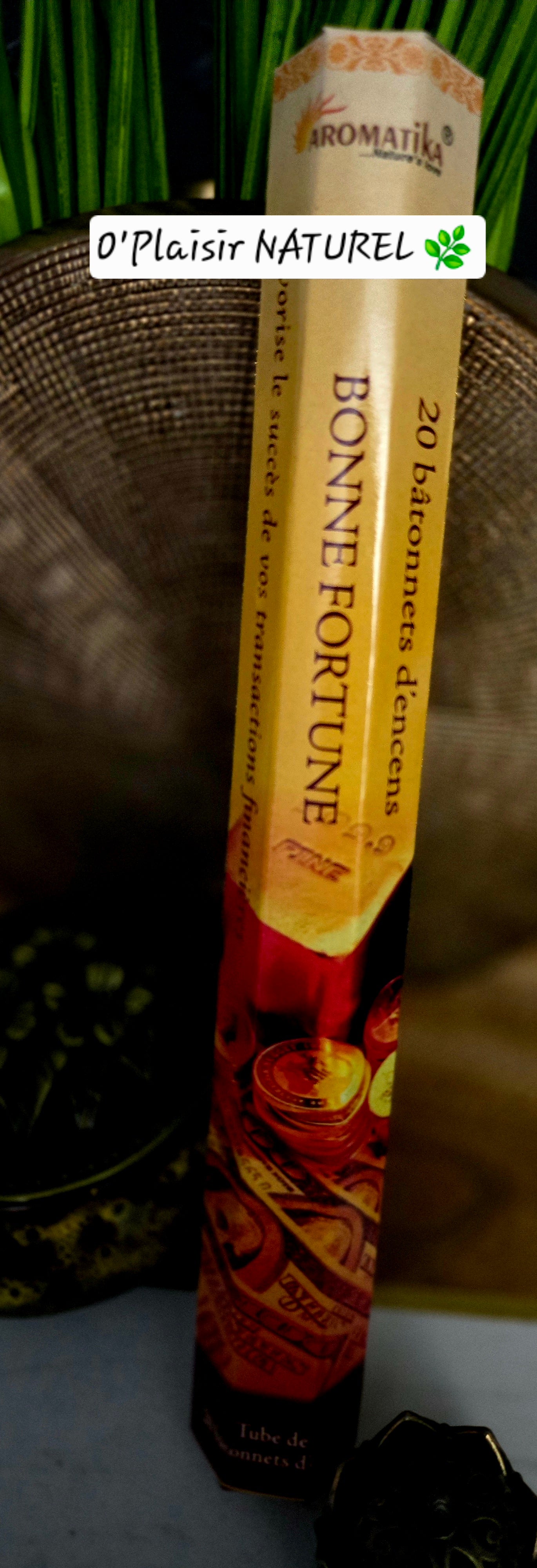Encens Bonne Fortune – Prospérité & Réussite Financière