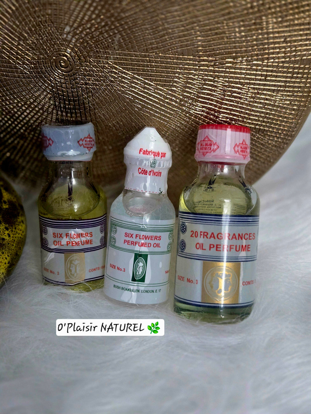 Huile Spirituelle Six Flowers – Protection, Chance & Bénédictions (3 Variantes)