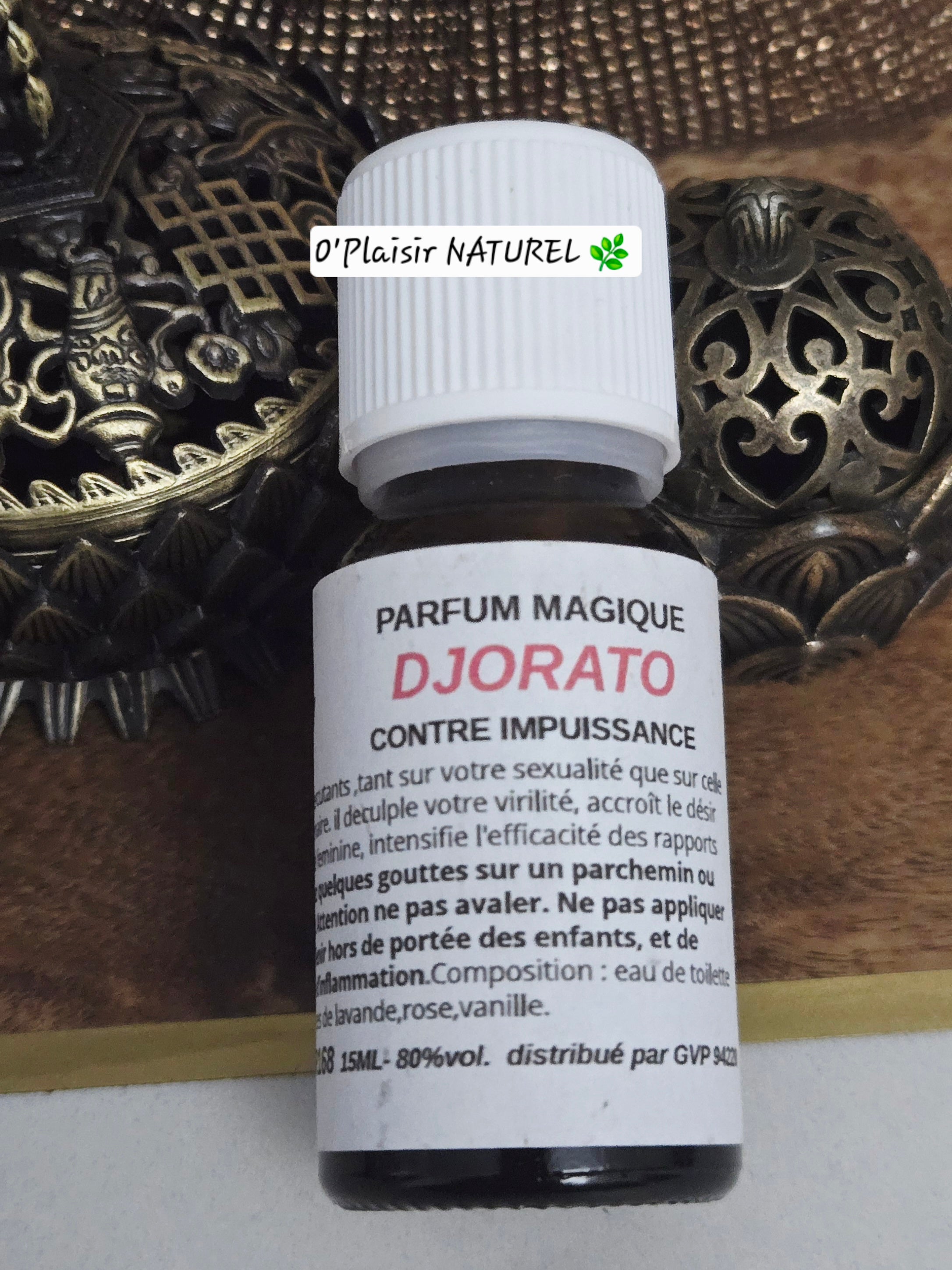 Parfum Magique DJORATO – Vitalité & Désir