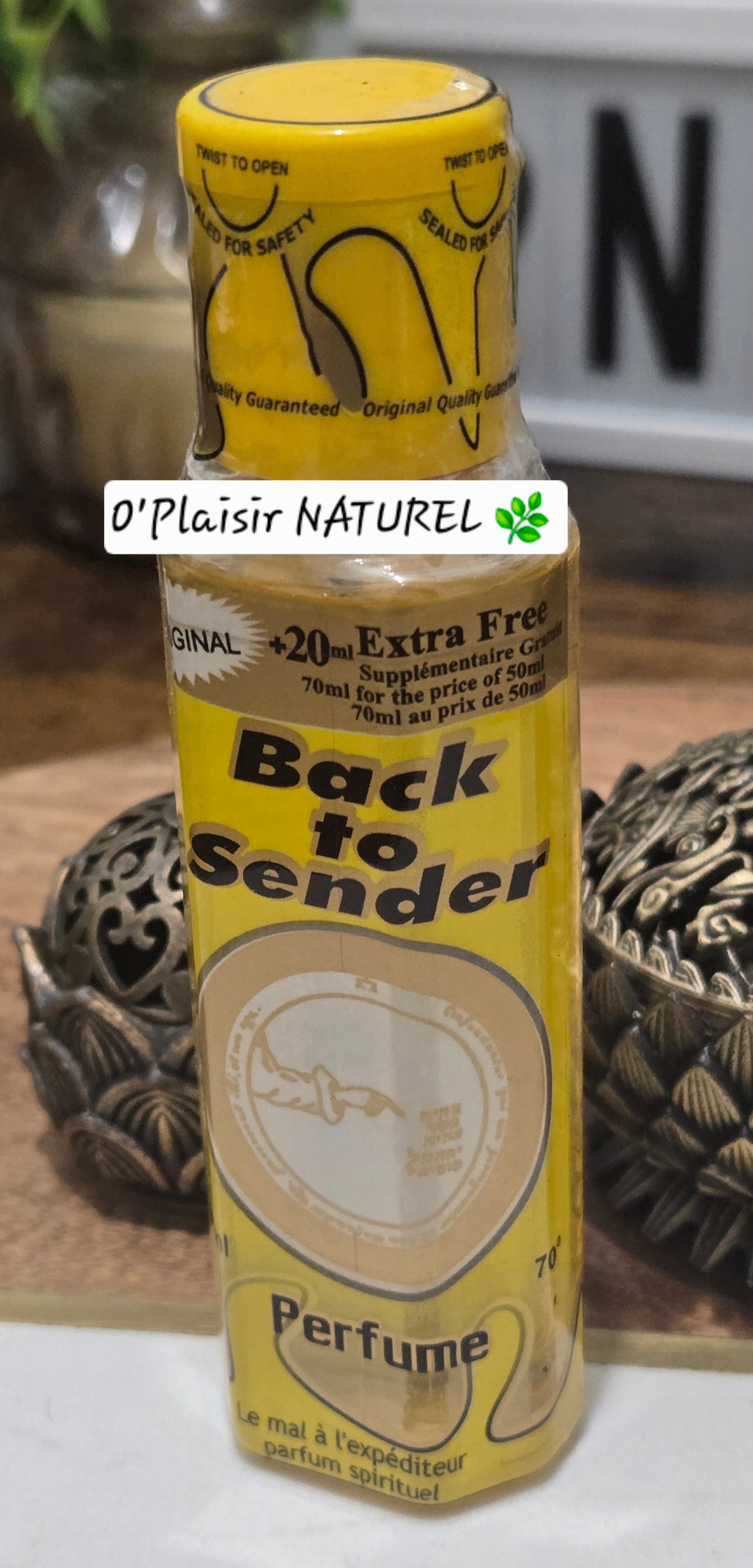 🛡️✨ Back To Sender – Parfum Spirituel de Protection