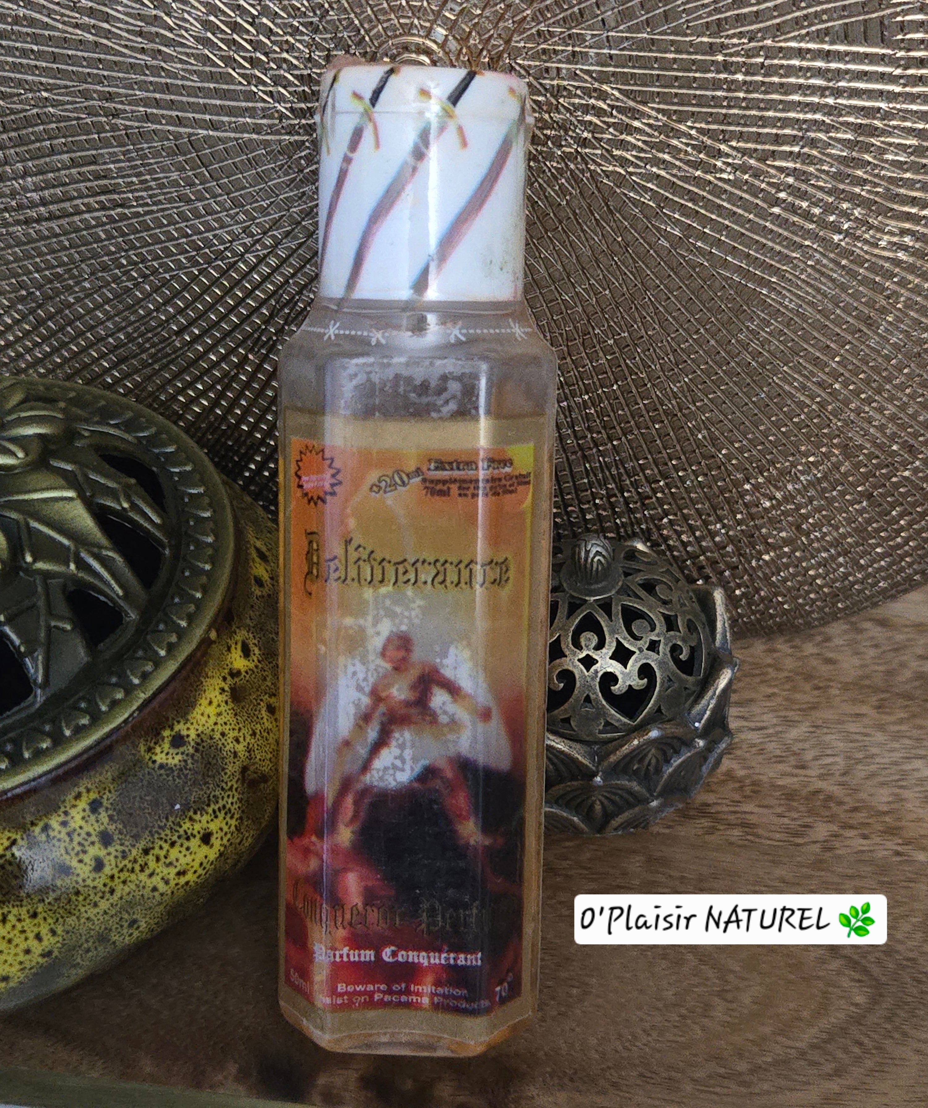 Parfum Délivrance – Parfum Conquérant Spirituel 
Un parfum puissant pour briser les chaînes invisibles et reprendre le contrôle de sa vie