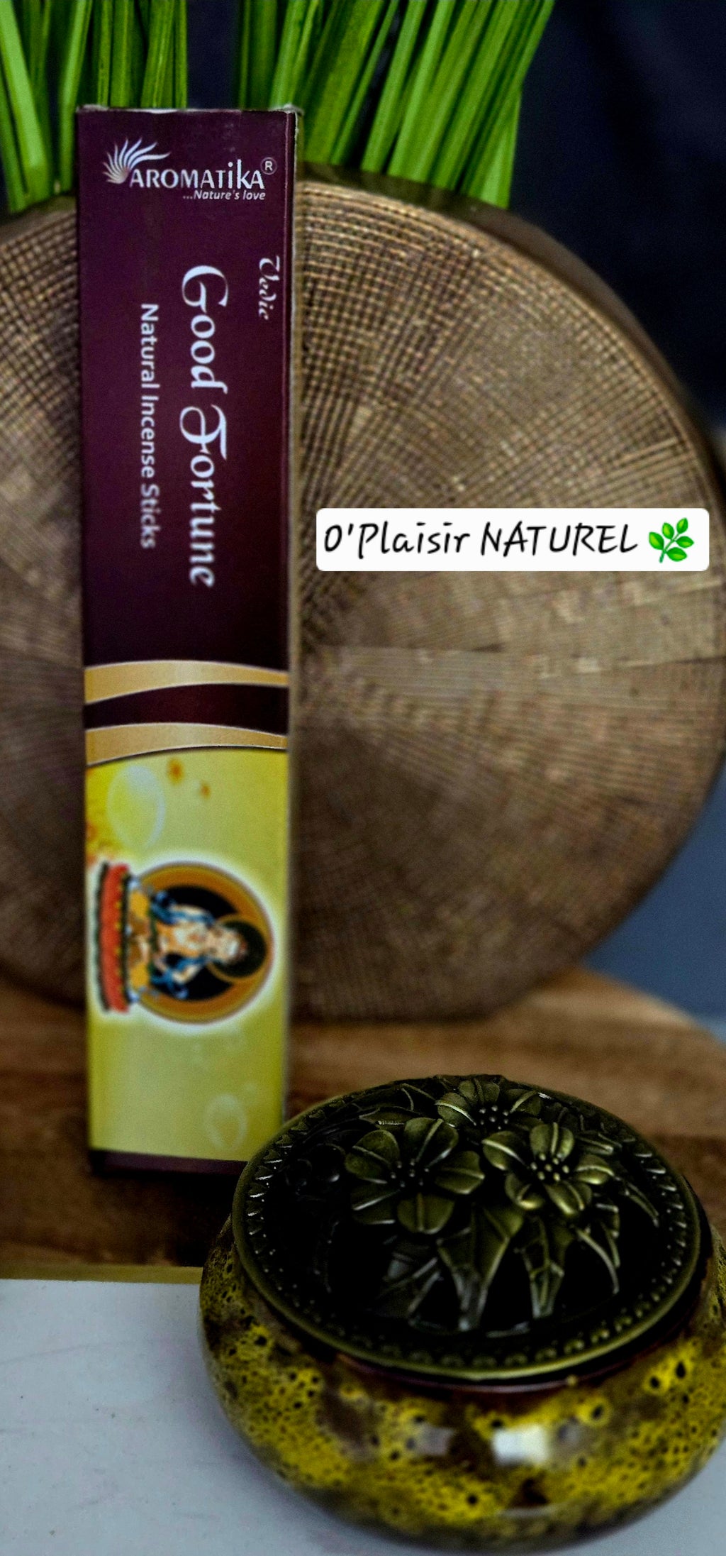 Encens Védique Good Fortune – Chance & Réussite