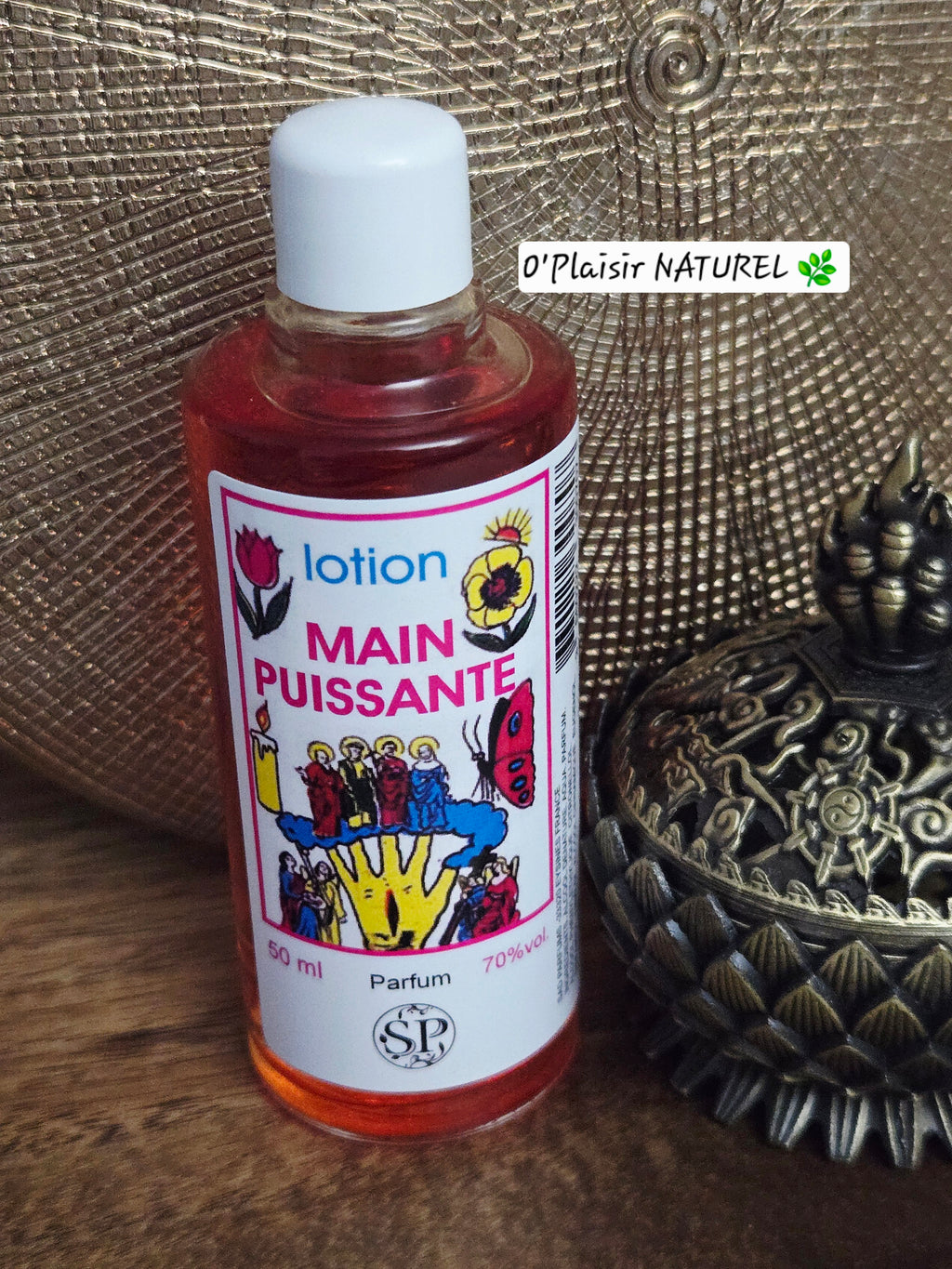 Lotion Main Puissante – Protection & Ouverture des Chemins (50 ml)