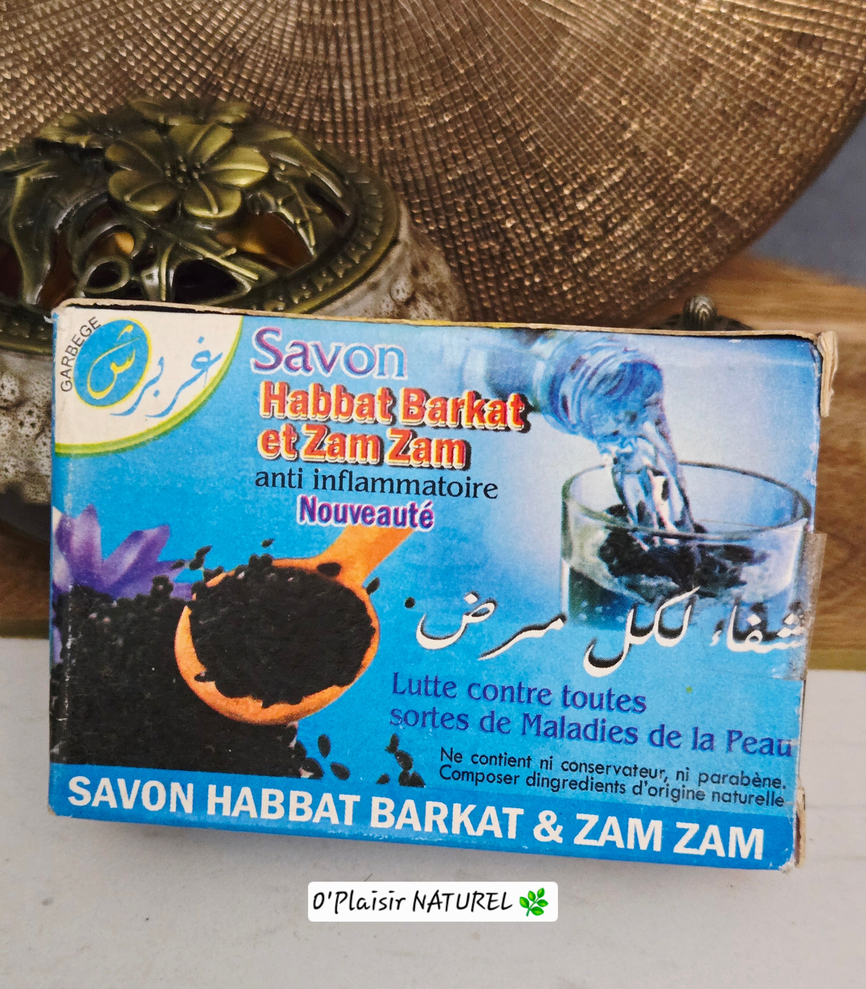 Savon Habbat Barkat & Zam Zam – Protection, Soin et Énergie Spirituelle