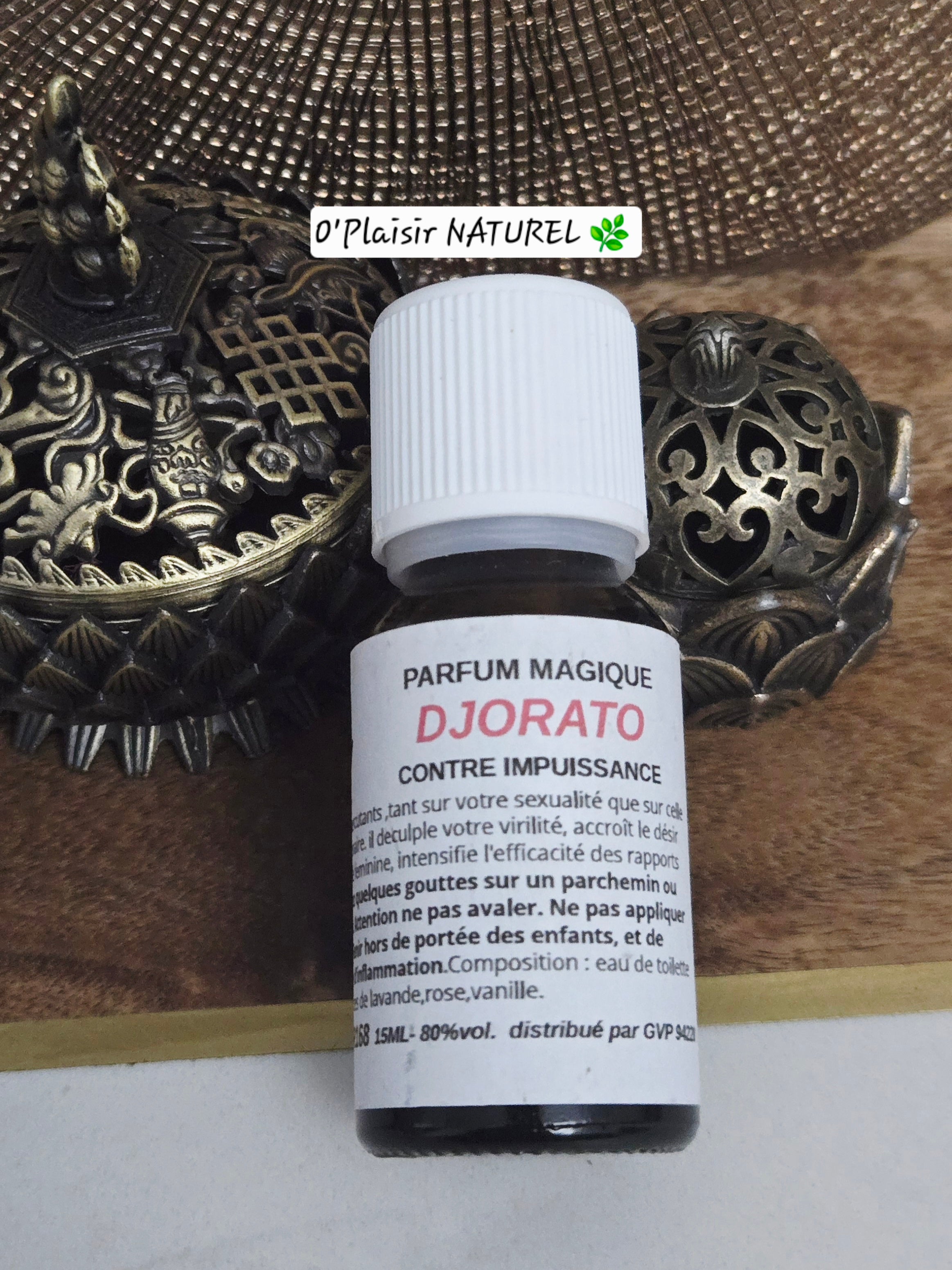 Parfum Magique DJORATO – Vitalité & Désir