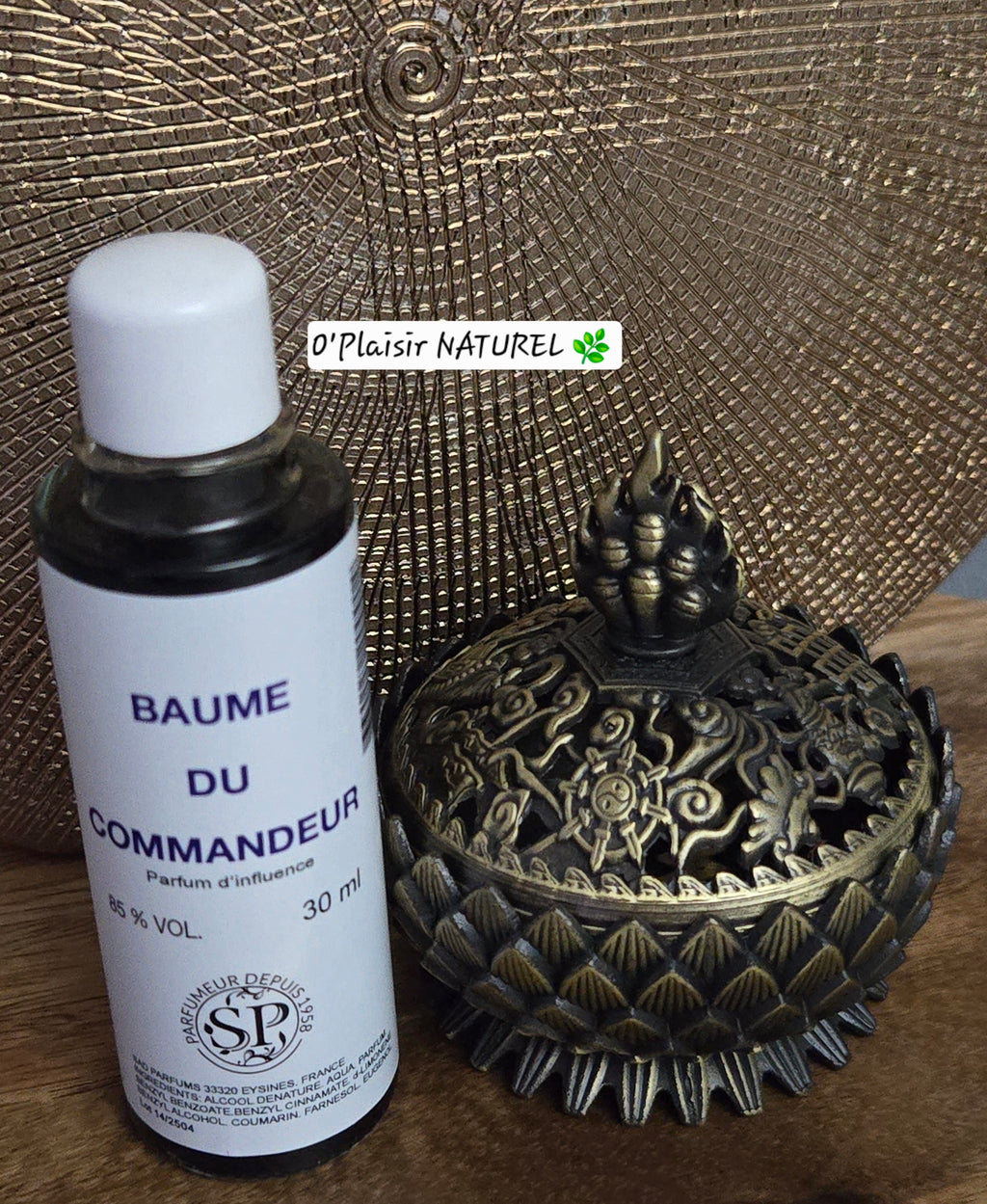 Baume du Commandeur – Parfum d’Influence & de Pouvoir personnel (30 ml)