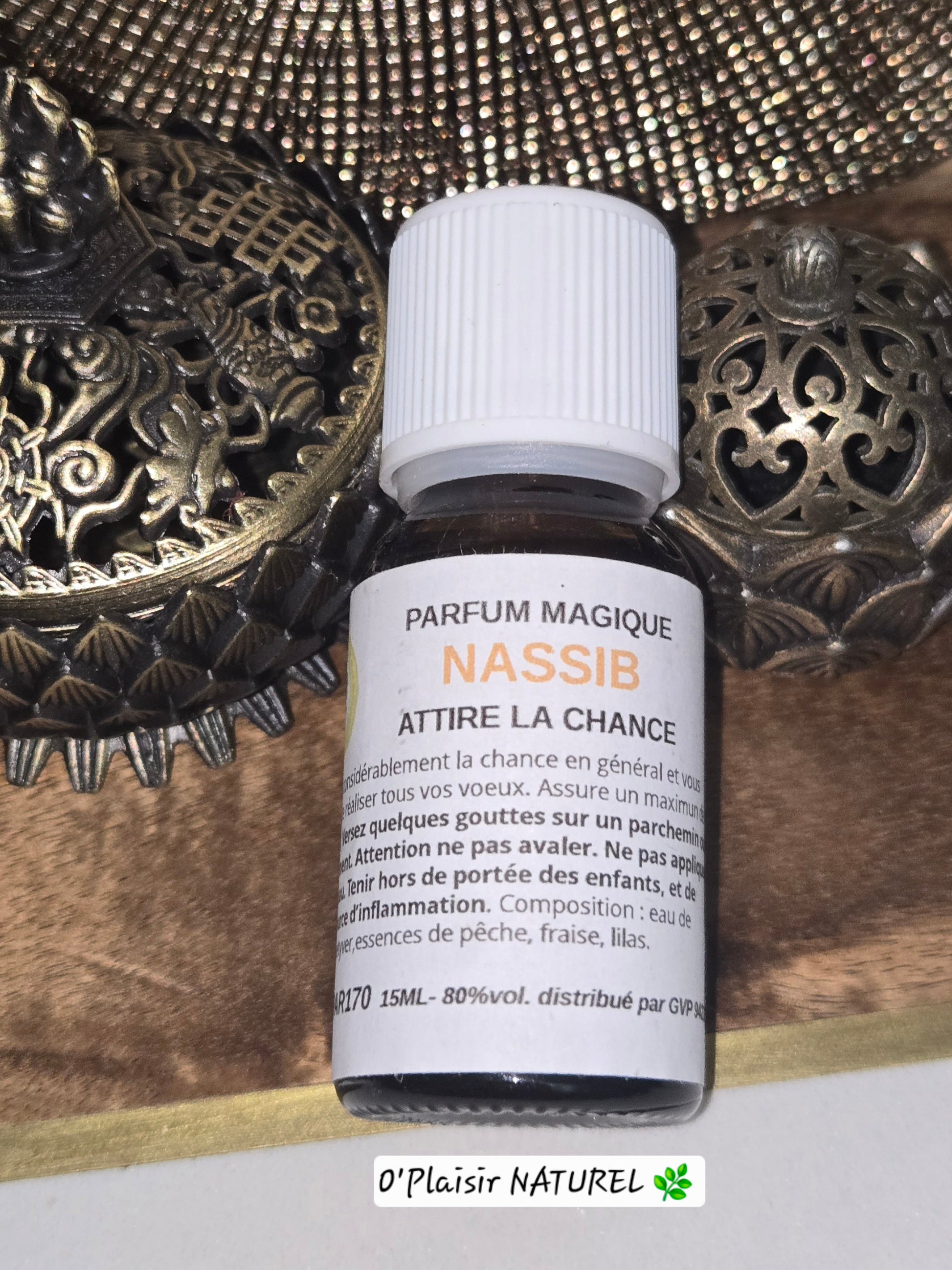 Parfum Magique NASSIB – Chance, Réussite et Énergies Positives