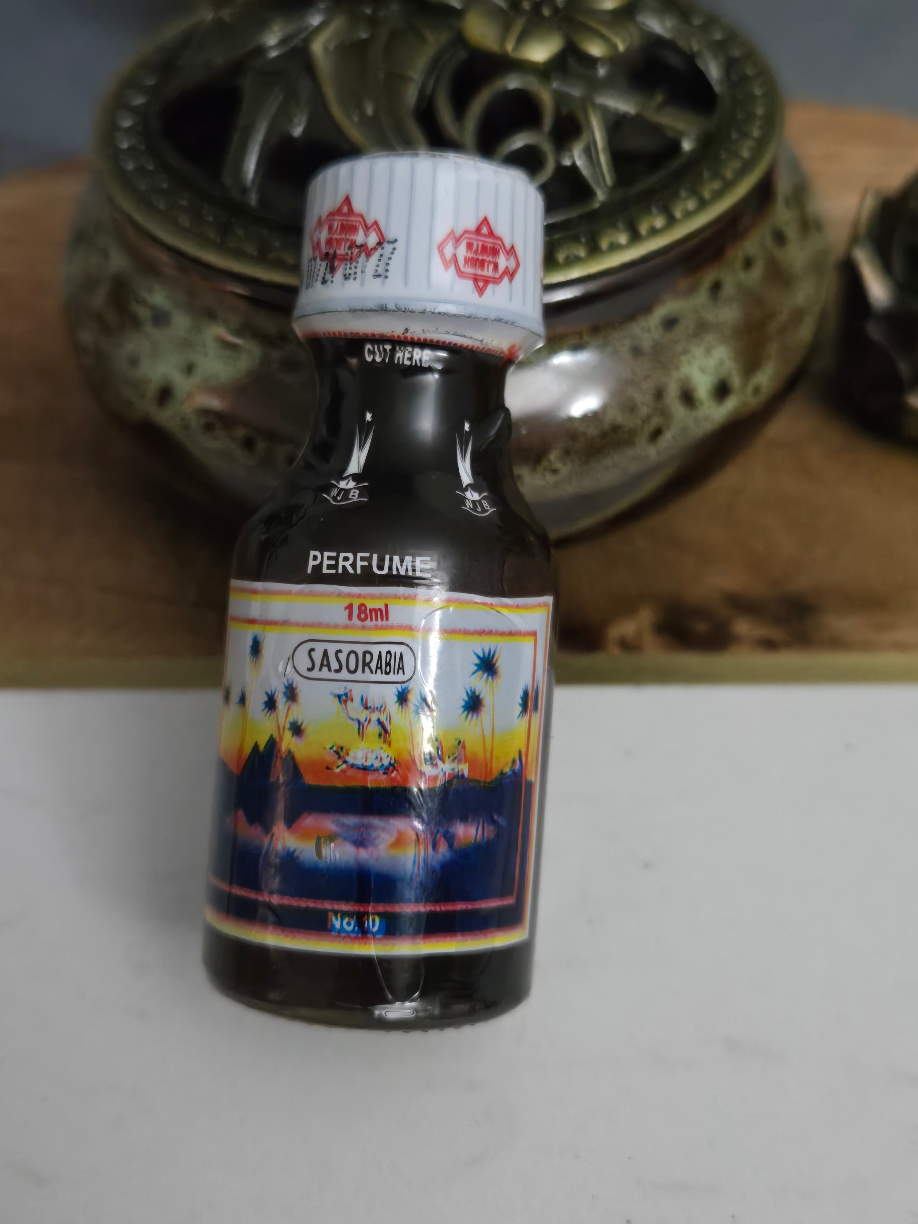 Parfum SASORABIA – Protection, domination et autorité spirituelle (18 ml)