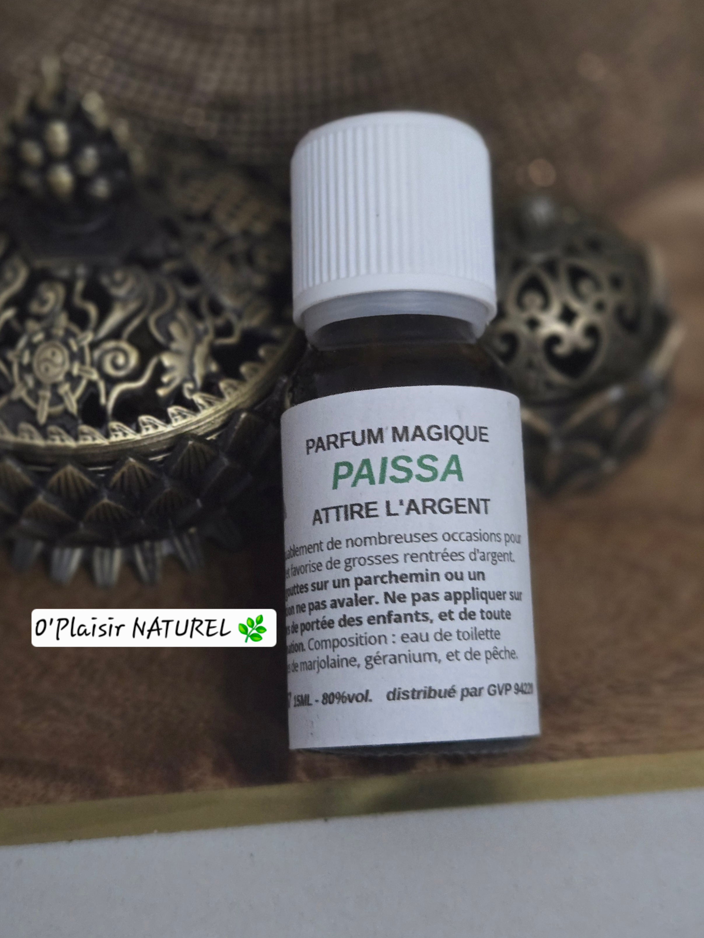Parfum Magique PAISSA – Attire l’Argent et l’Abondance