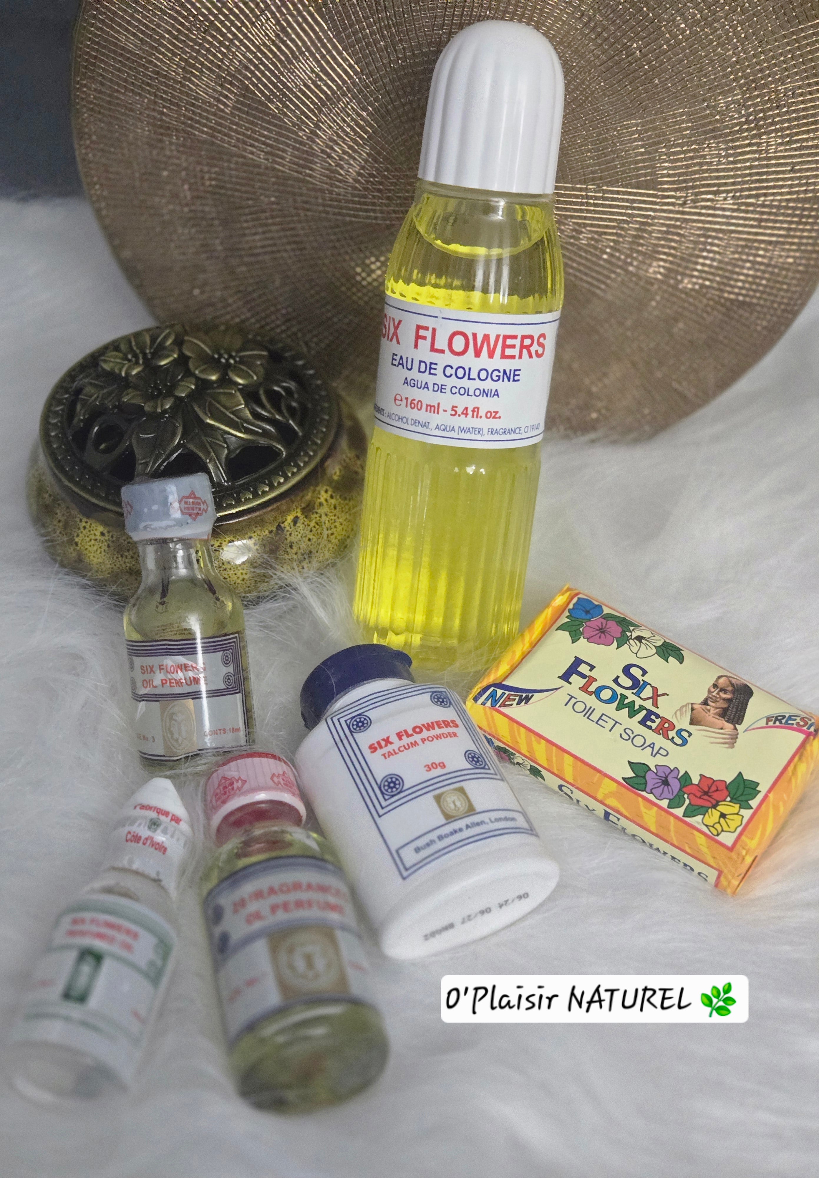 Kit Six Flowers – Chance, Protection et Attraction Spirituelle