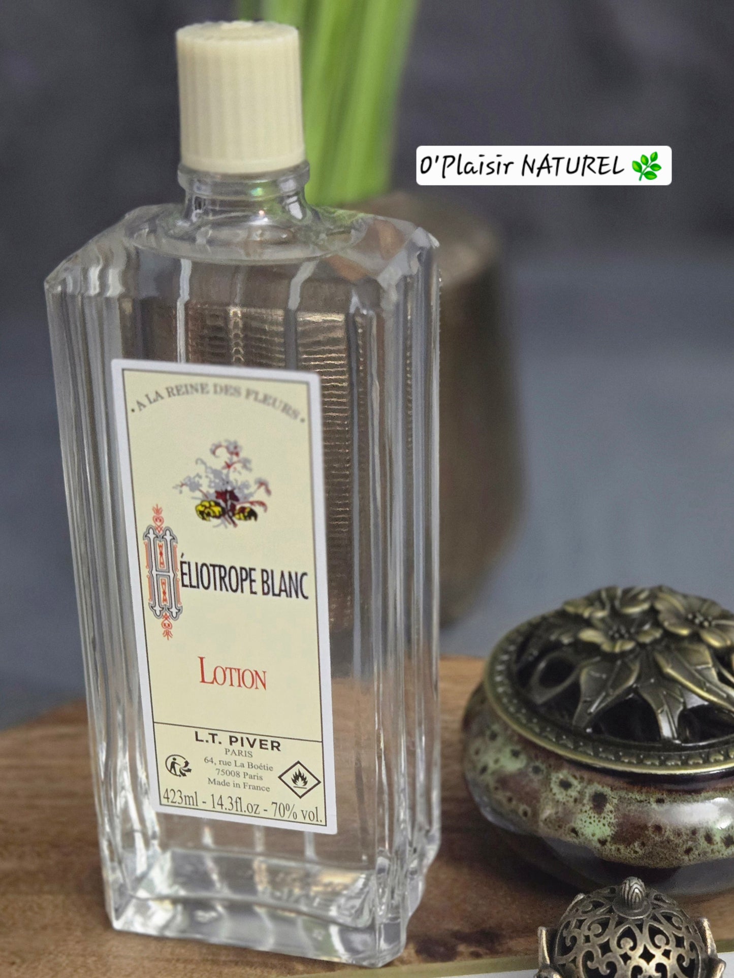 Eau de cologne heliotrope Blanc