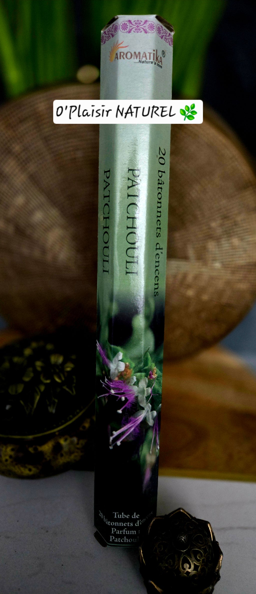 Encens Patchouli – Éveil des sens & Ancrage spirituel