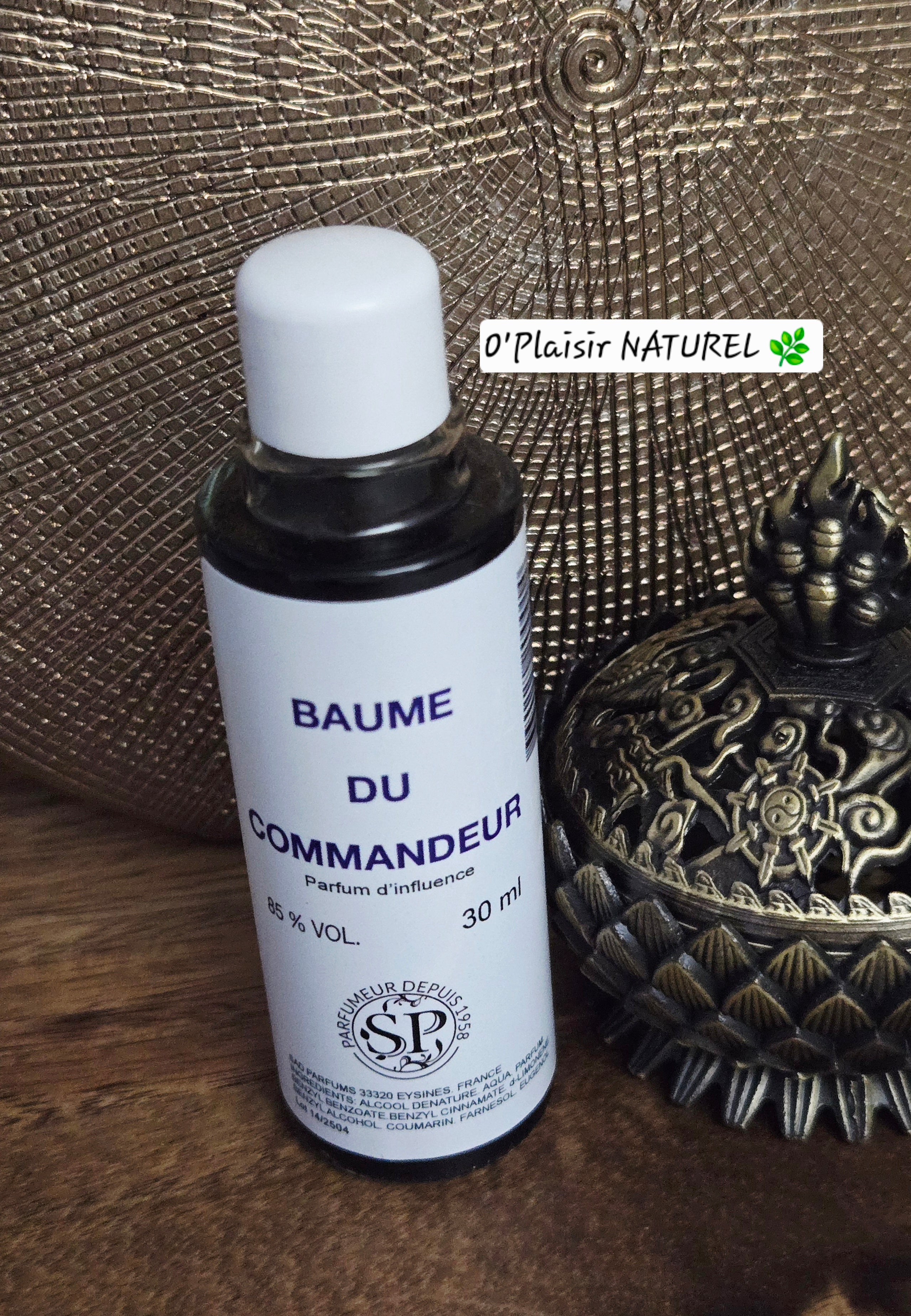 Baume du Commandeur – Parfum d’Influence & de Pouvoir personnel (30 ml)