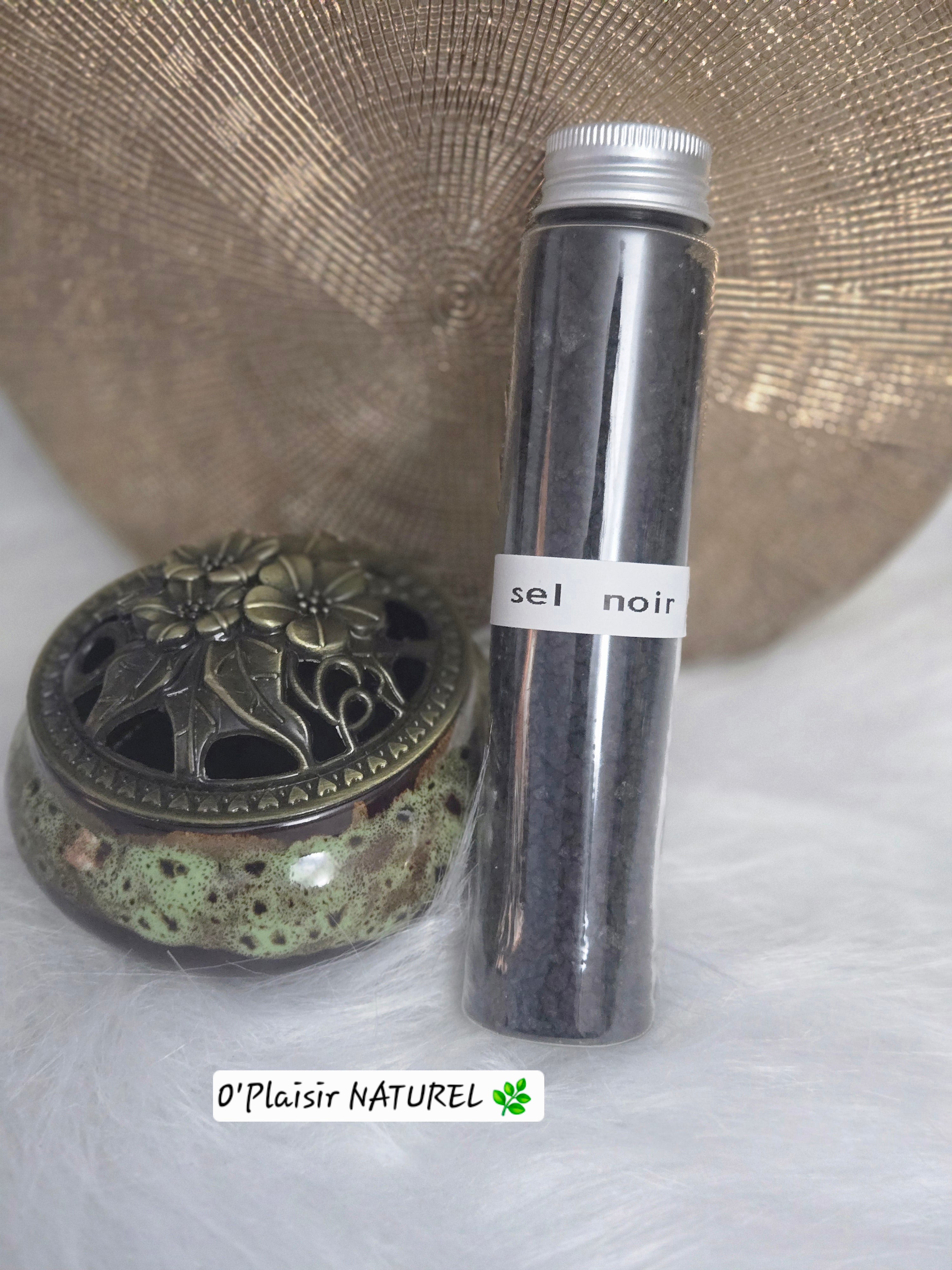 Sel Noir Spirituel – Protection, Purification & Déblocage Énergétique