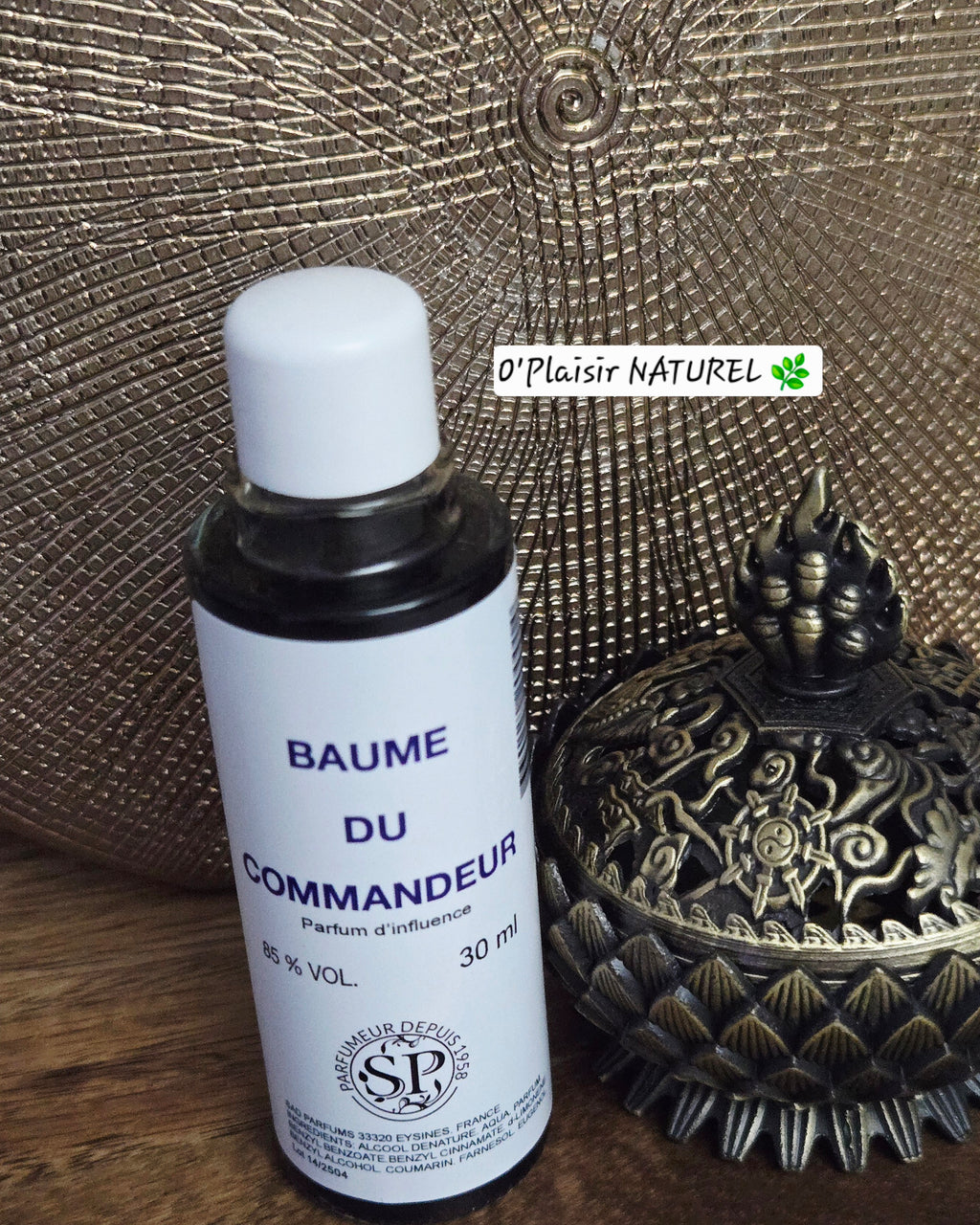 Baume du Commandeur – Parfum d’Influence & de Pouvoir personnel (30 ml)