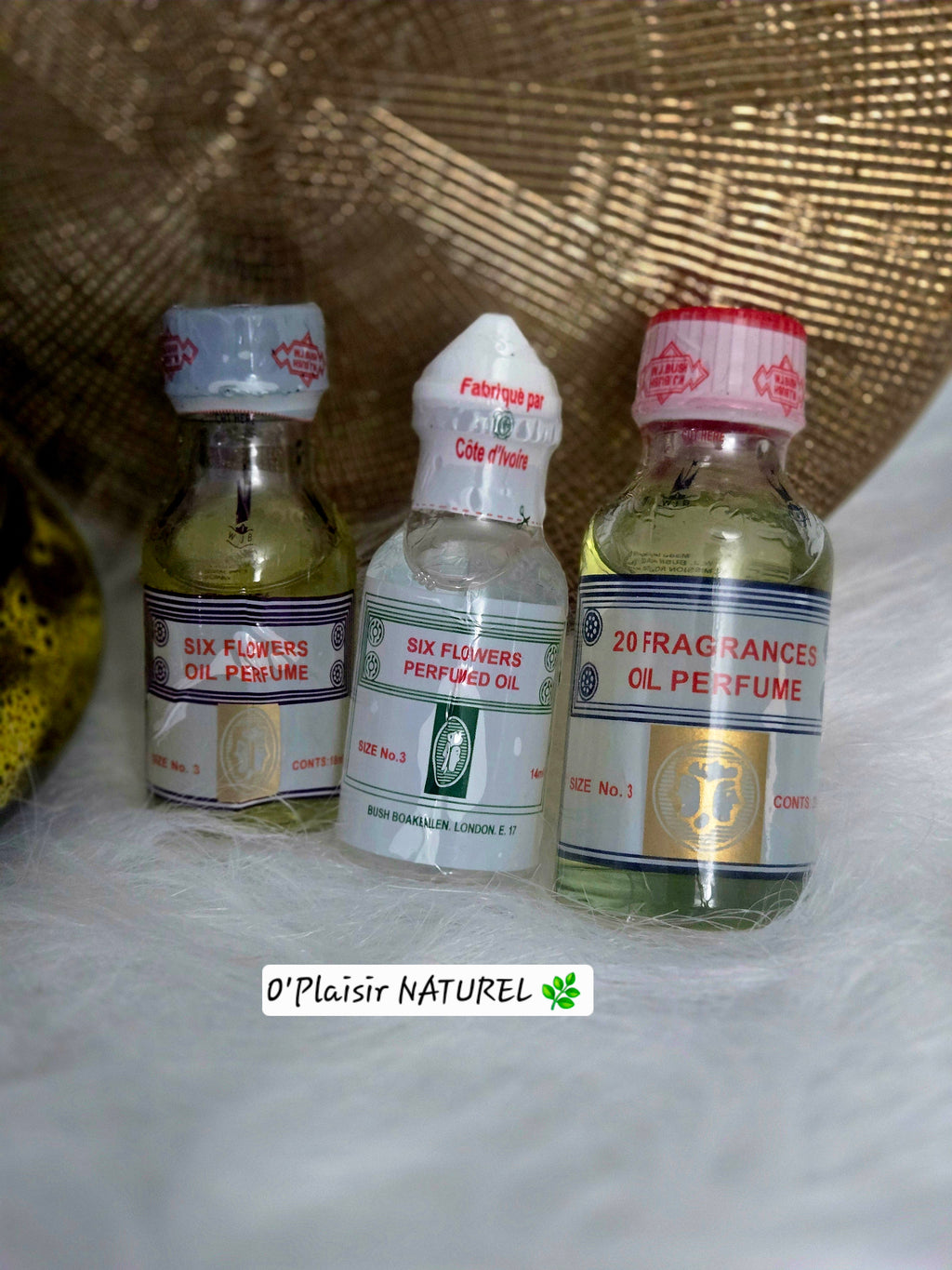 Huile Spirituelle Six Flowers – Protection, Chance & Bénédictions (3 Variantes)