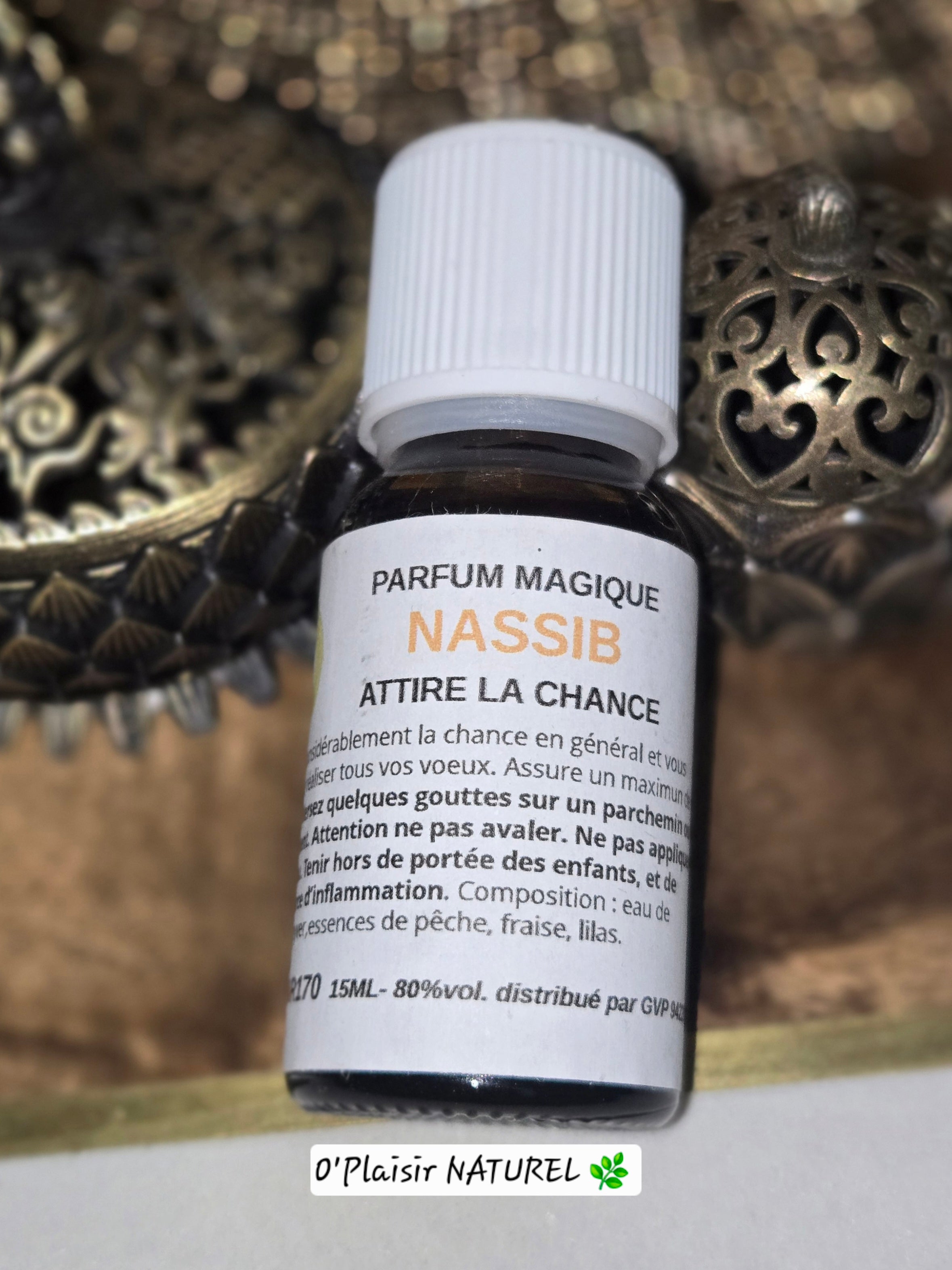 Parfum Magique NASSIB – Chance, Réussite et Énergies Positives