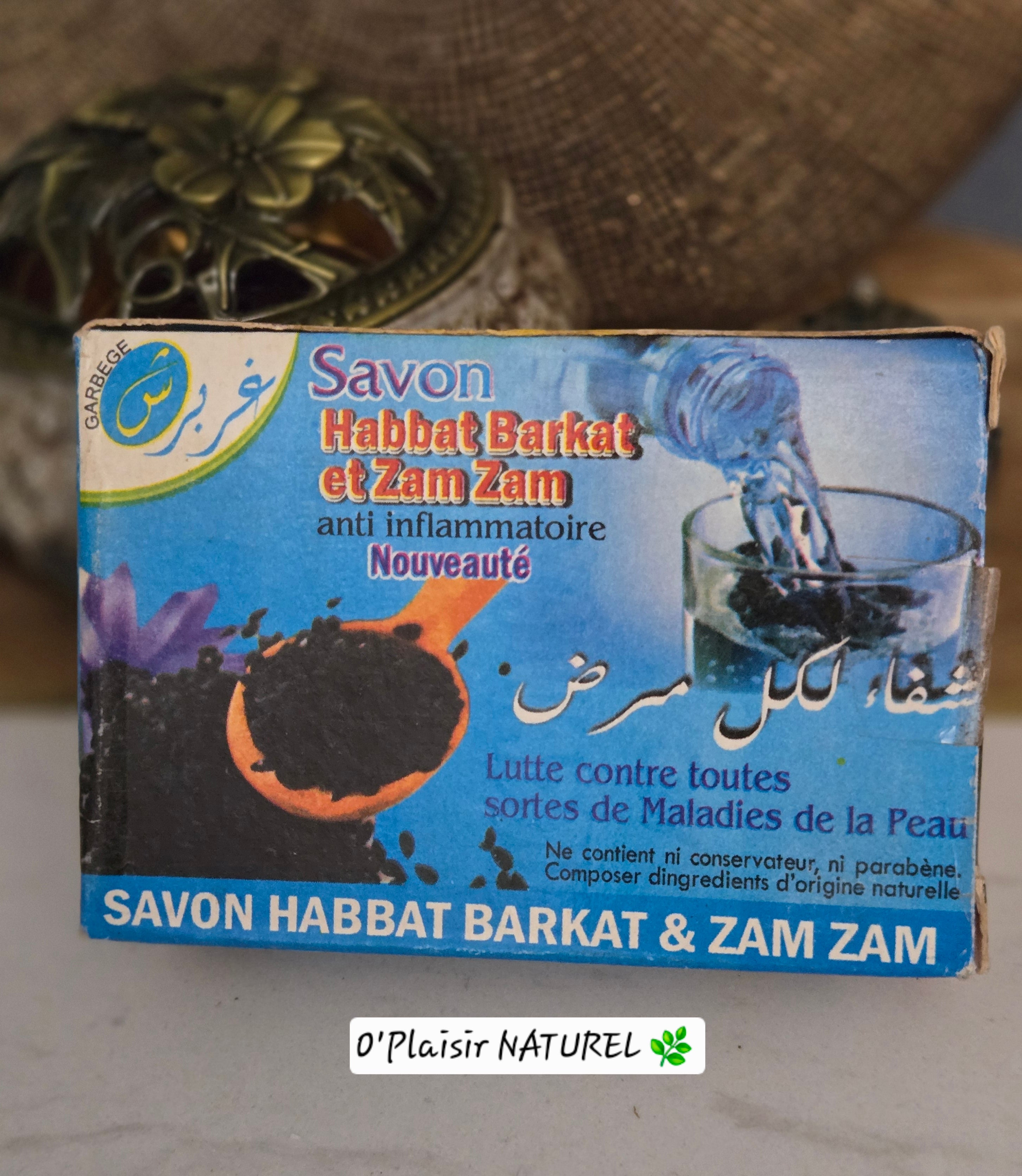 Savon Habbat Barkat & Zam Zam – Protection, Soin et Énergie Spirituelle