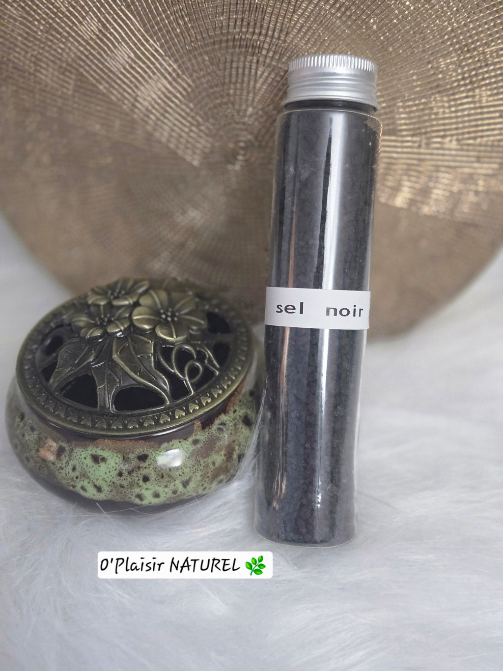 Sel Noir Spirituel – Protection, Purification & Déblocage Énergétique