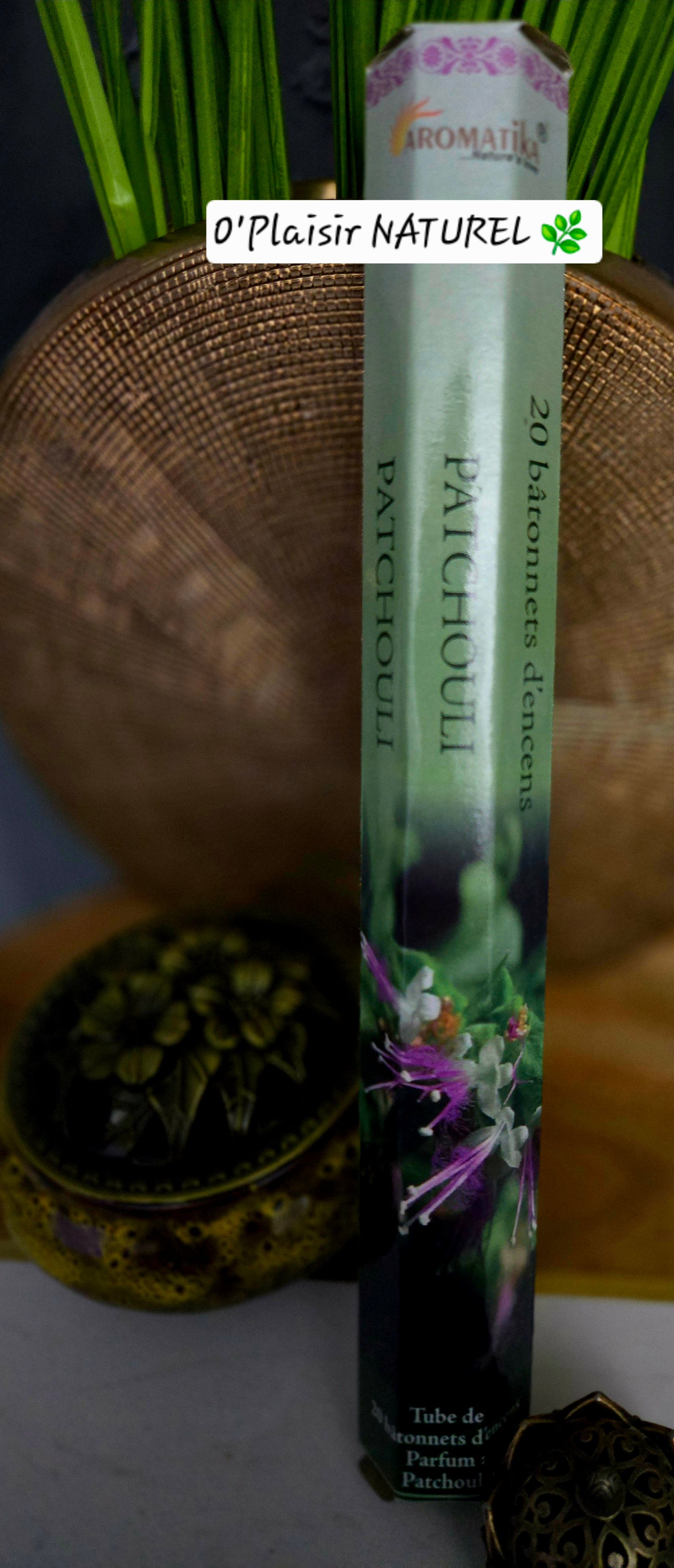 Encens Patchouli – Éveil des sens & Ancrage spirituel