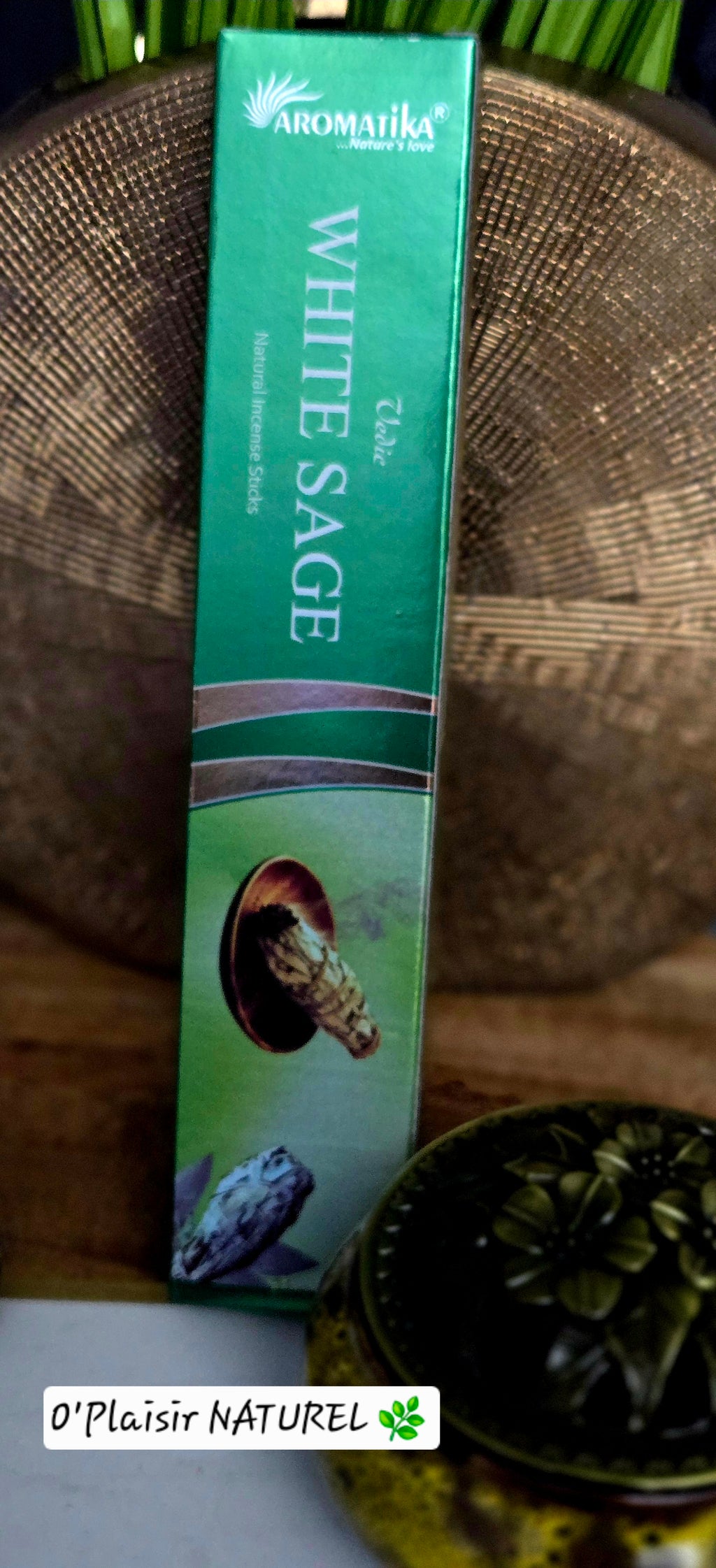 Encens White Sage – Purification & Énergie Positive