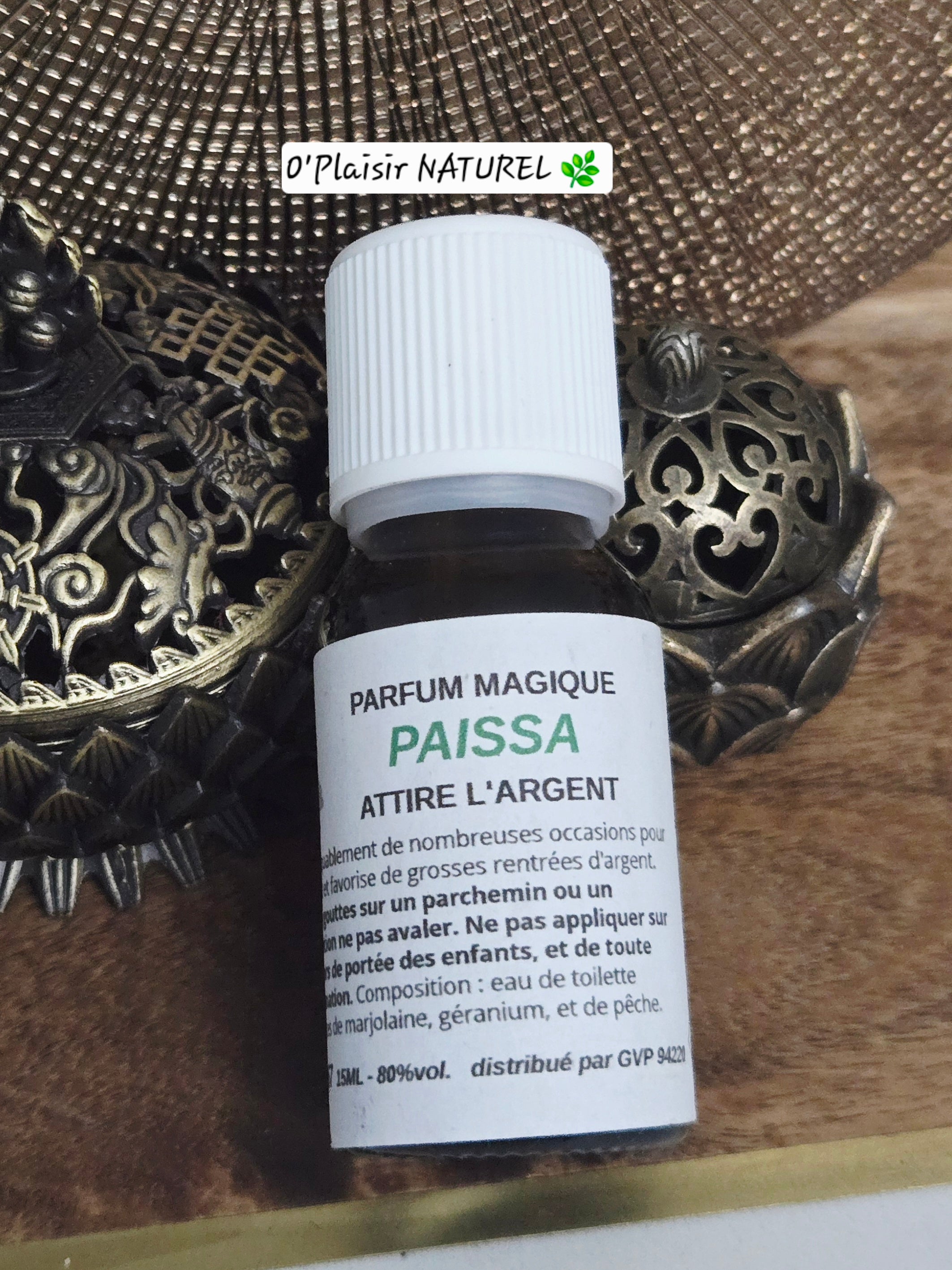 Parfum Magique PAISSA – Attire l’Argent et l’Abondance