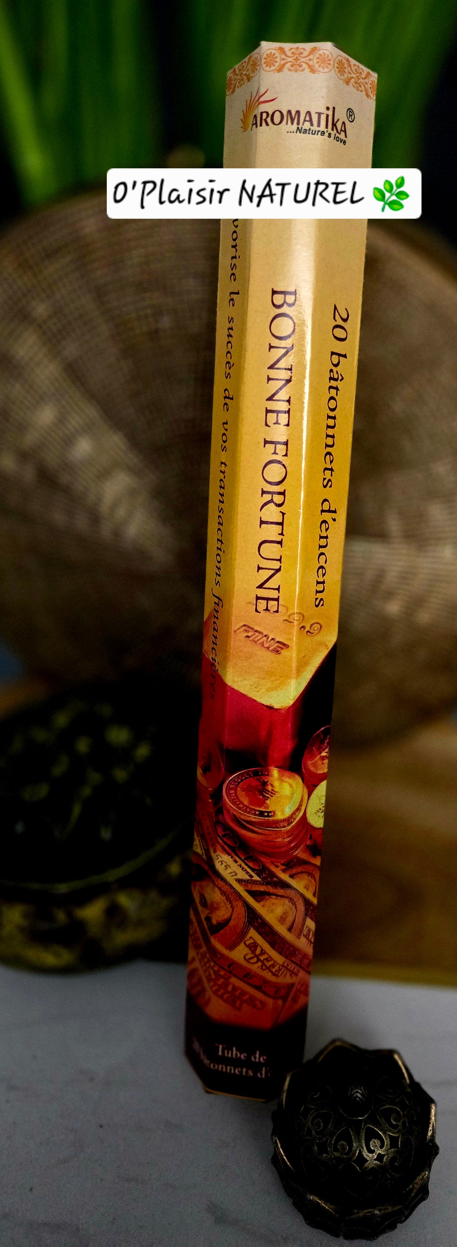 Encens Bonne Fortune – Prospérité & Réussite Financière