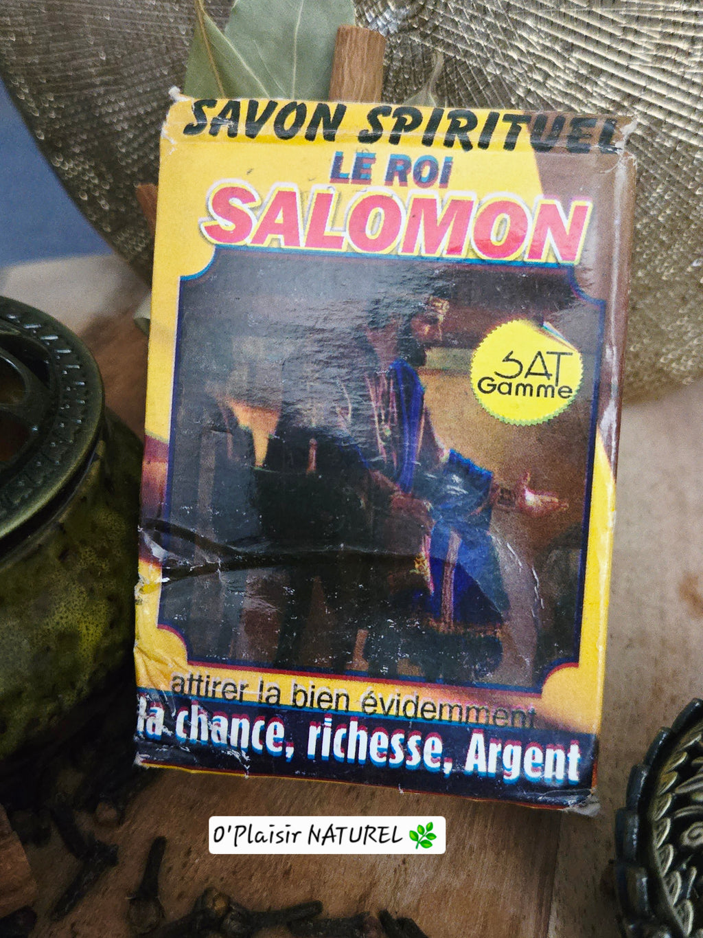🔮 Savon Spirituel Le Roi Salomon – Chance, Richesse et Argent