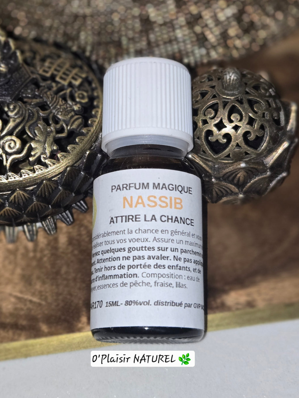 Parfum Magique NASSIB – Chance, Réussite et Énergies Positives