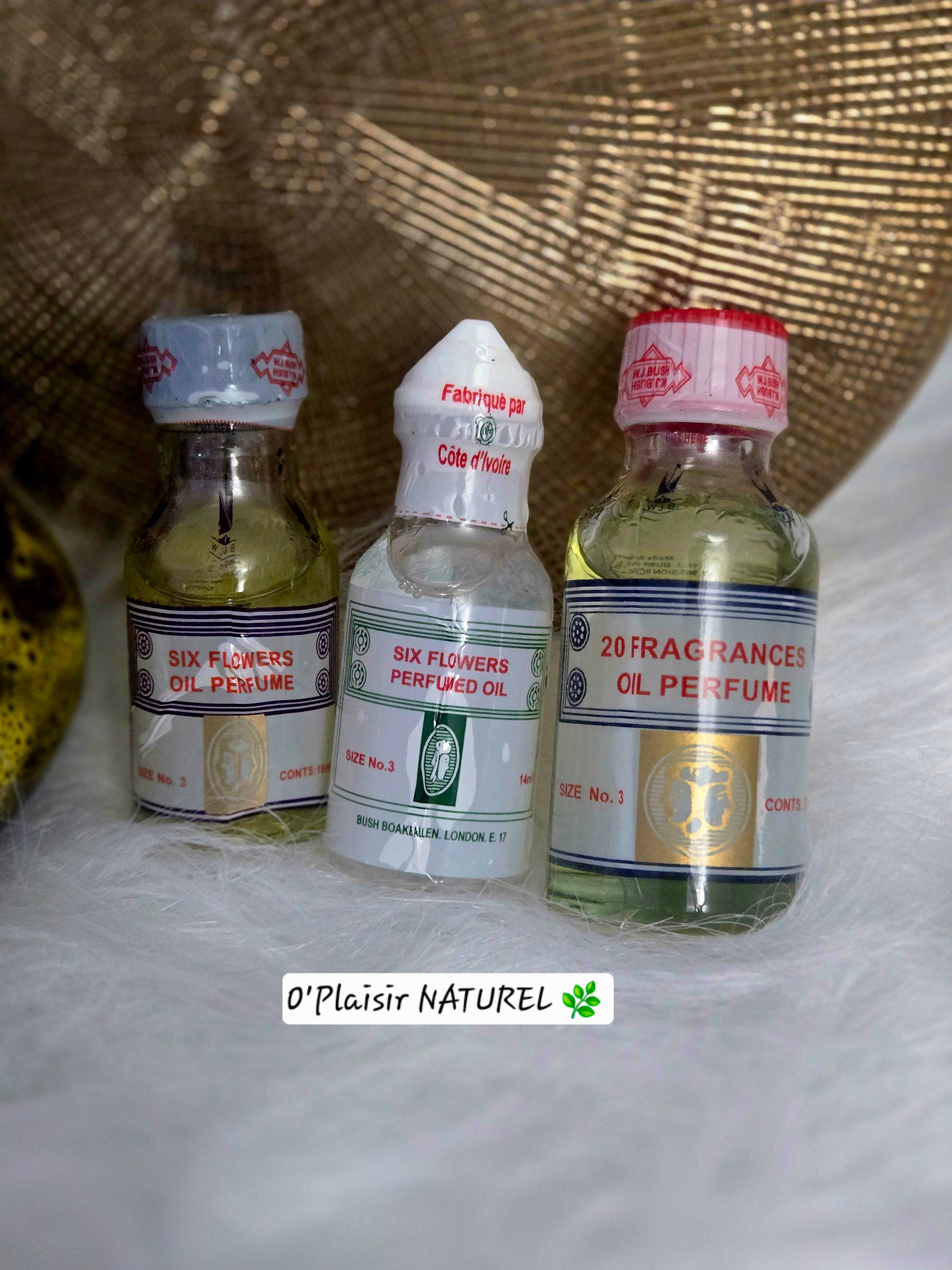 Huile Spirituelle Six Flowers – Protection, Chance & Bénédictions (3 Variantes)