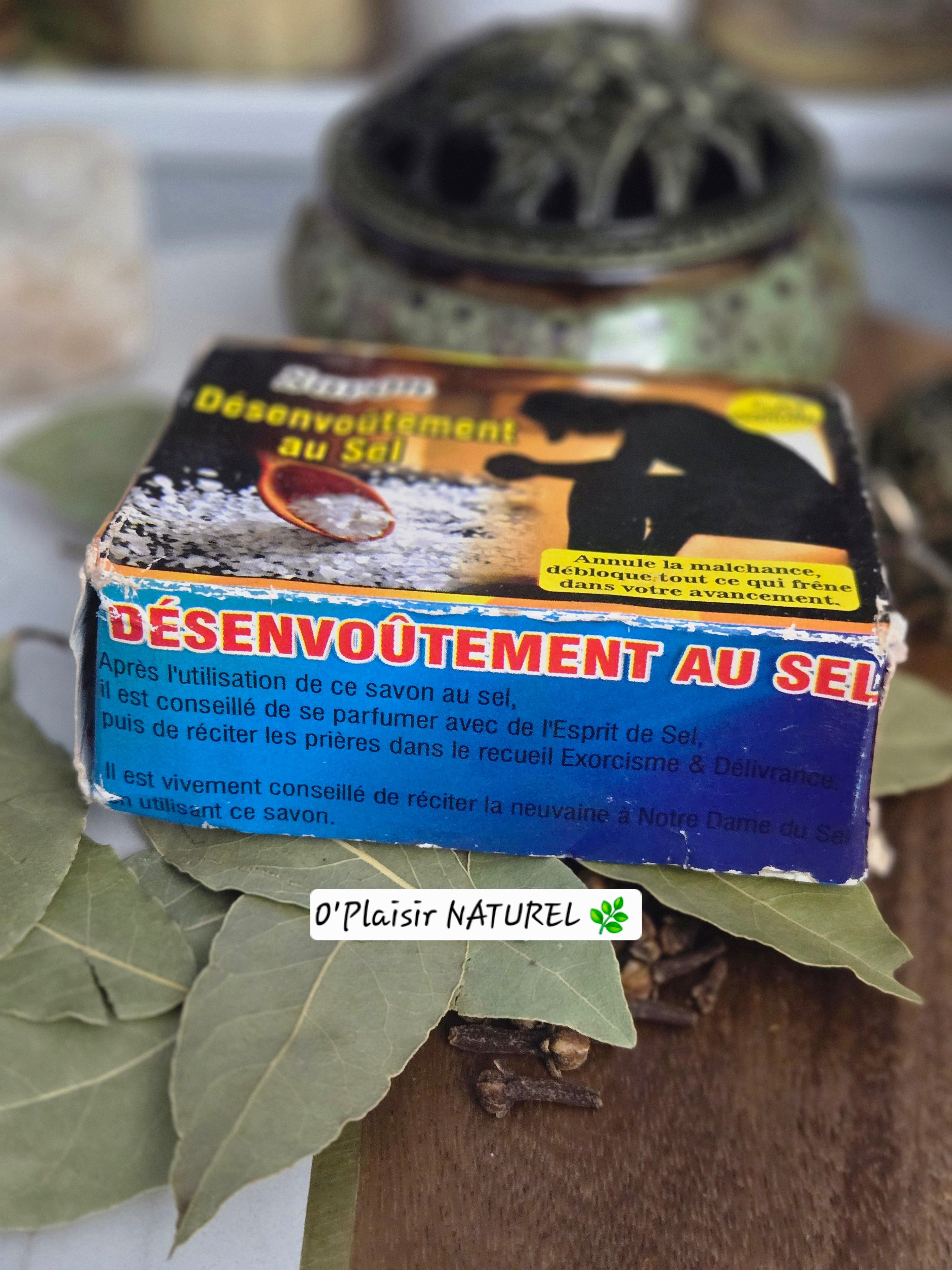 Savon désenvoûtement au sel