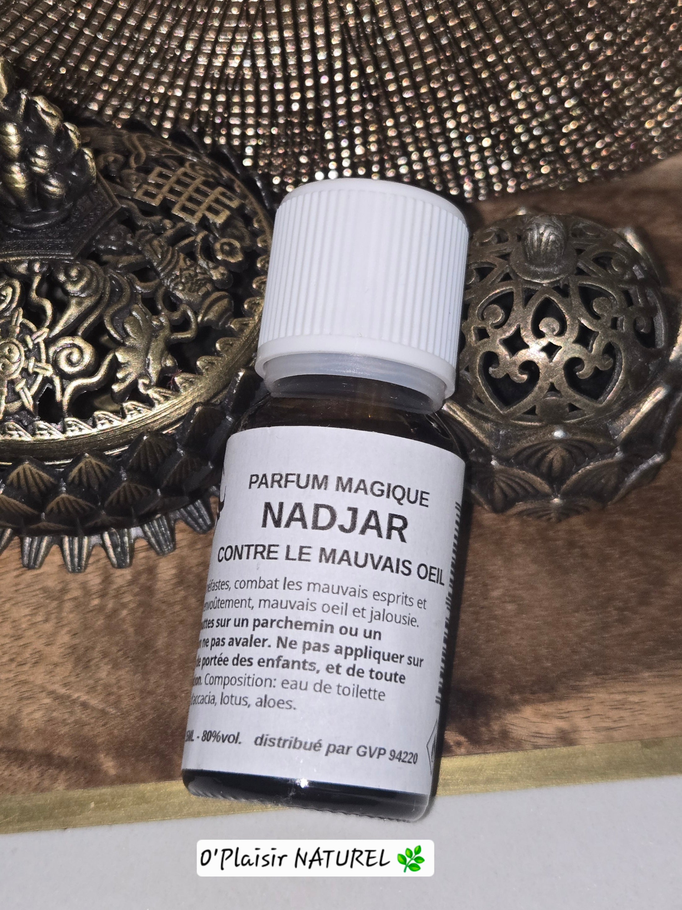 Parfum Magique NADJAR – Protection contre le Mauvais Œil et les Énergies Négatives