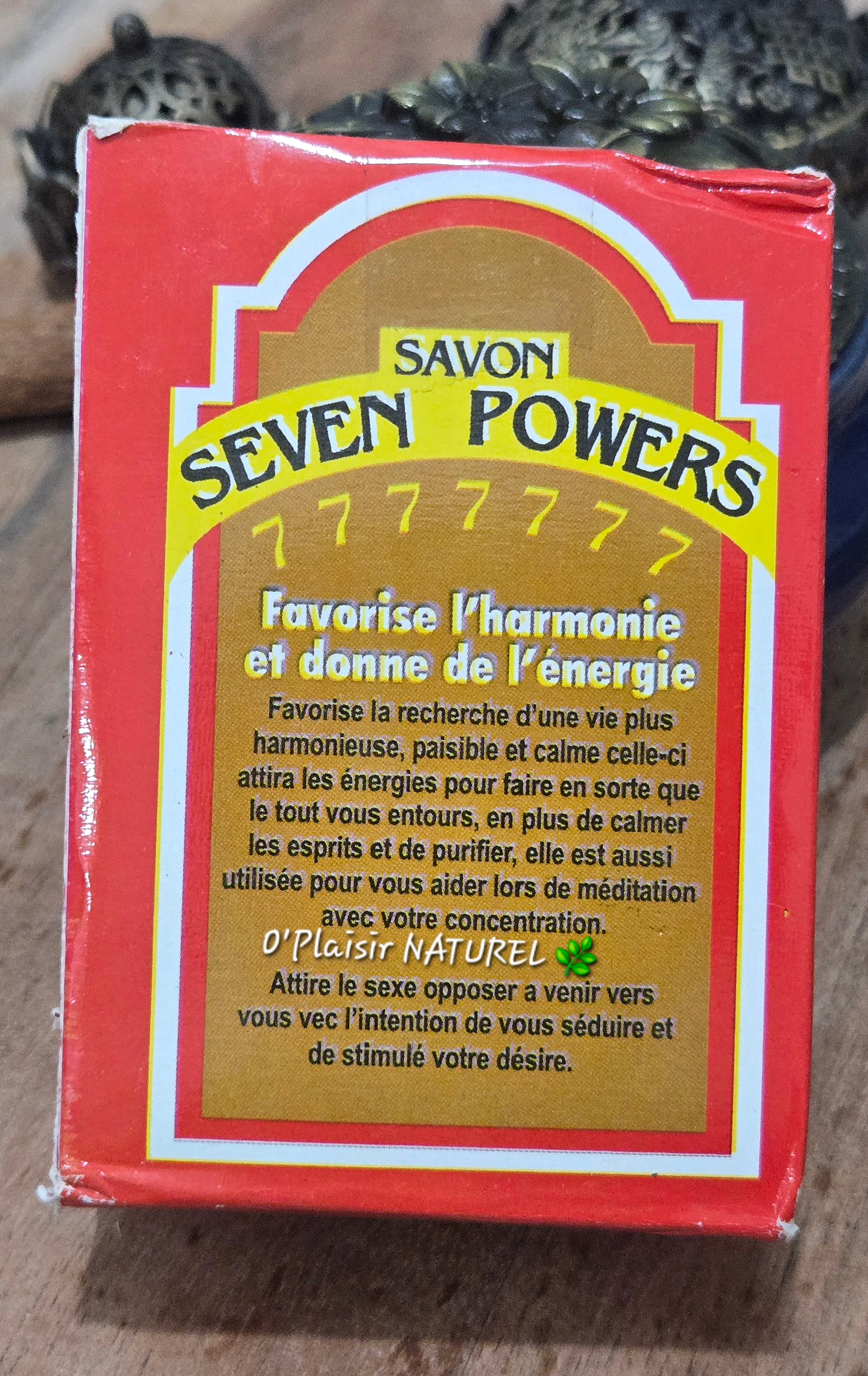 🔥✨ Savon Seven Powers (777) – Harmonie, Énergie & Attraction