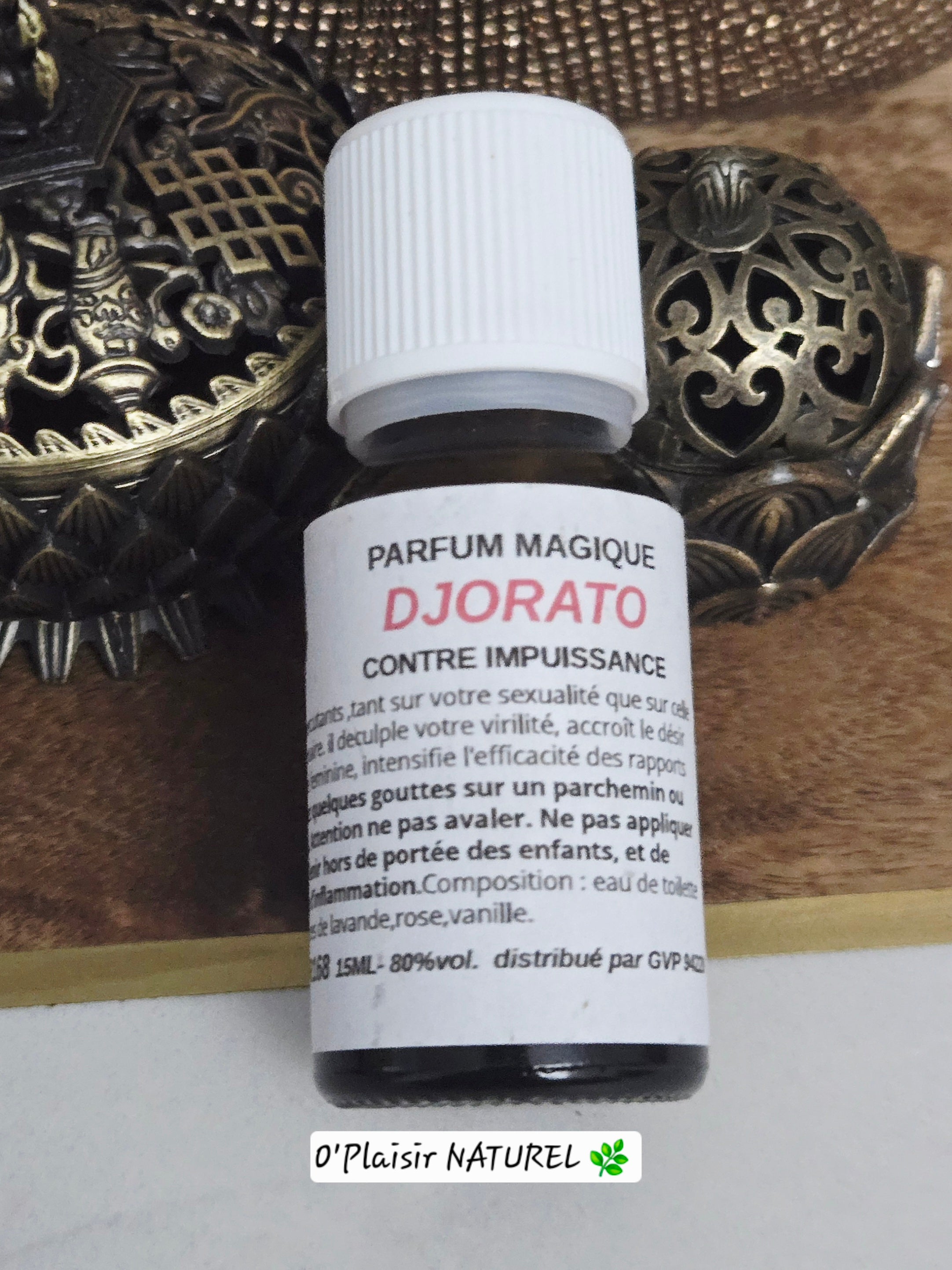 Parfum Magique DJORATO – Vitalité & Désir