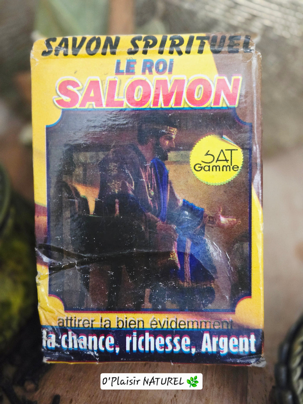 🔮 Savon Spirituel Le Roi Salomon – Chance, Richesse et Argent
