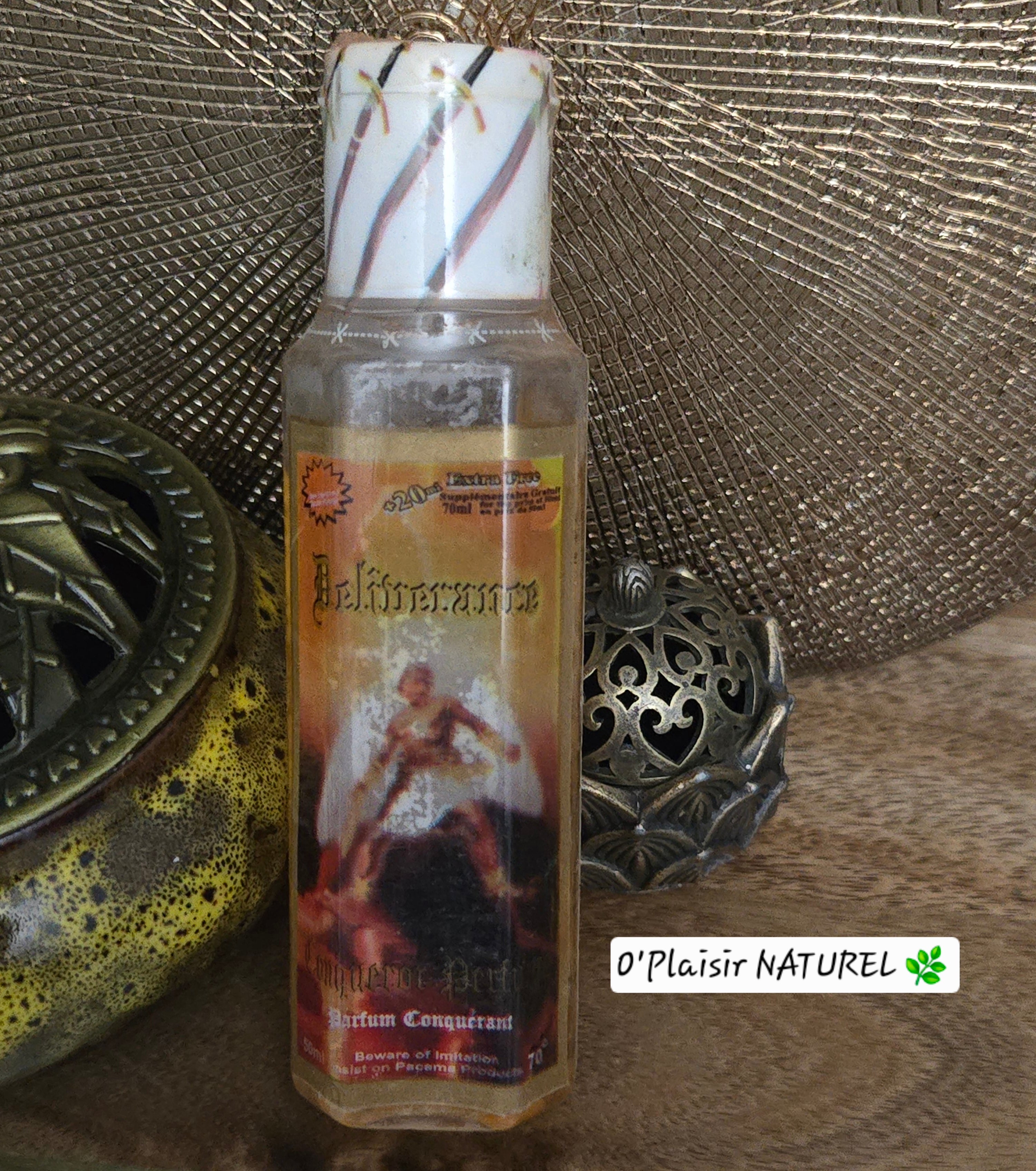 Parfum Délivrance – Parfum Conquérant Spirituel 
Un parfum puissant pour briser les chaînes invisibles et reprendre le contrôle de sa vie