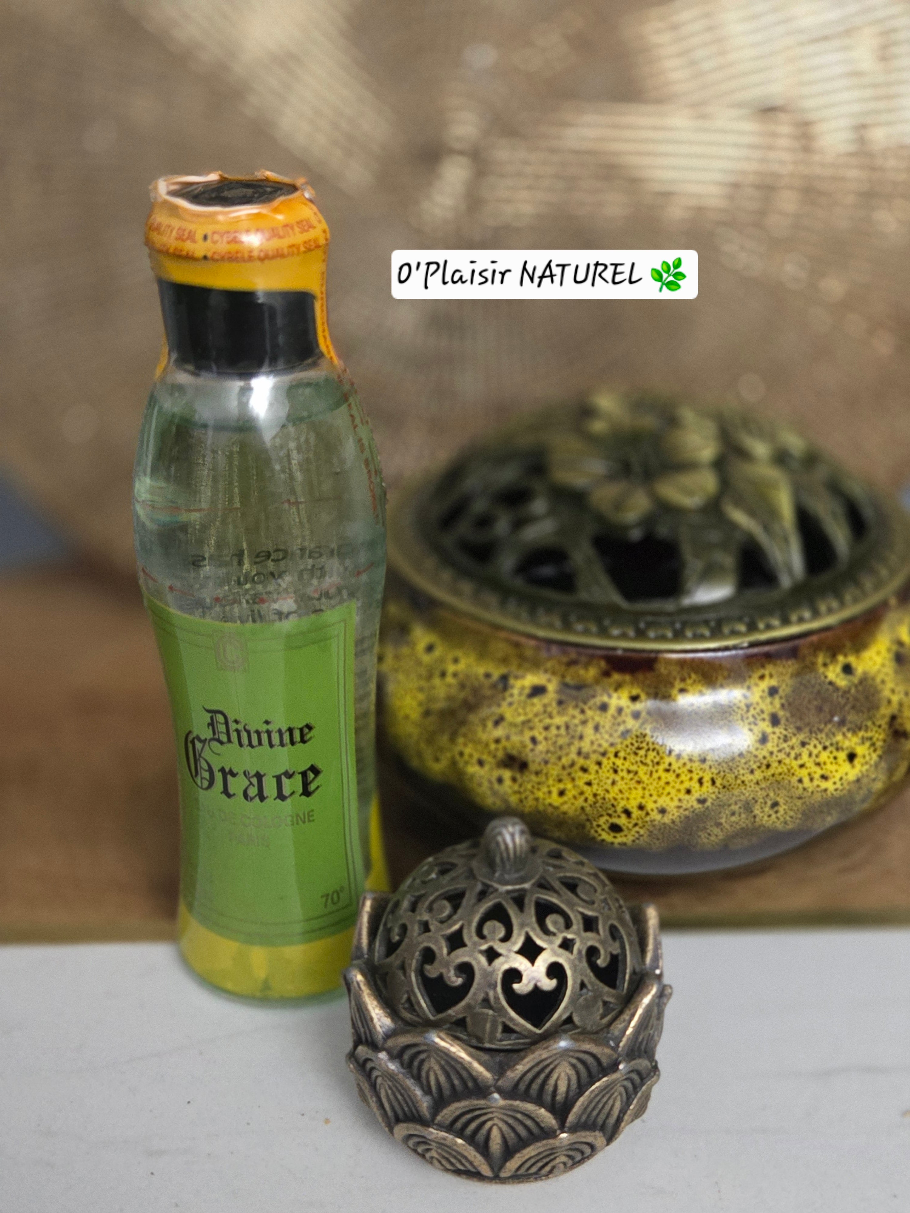 Divine Grace – Eau de Cologne SpirituelleParfum de purification, d’ouverture et de protection