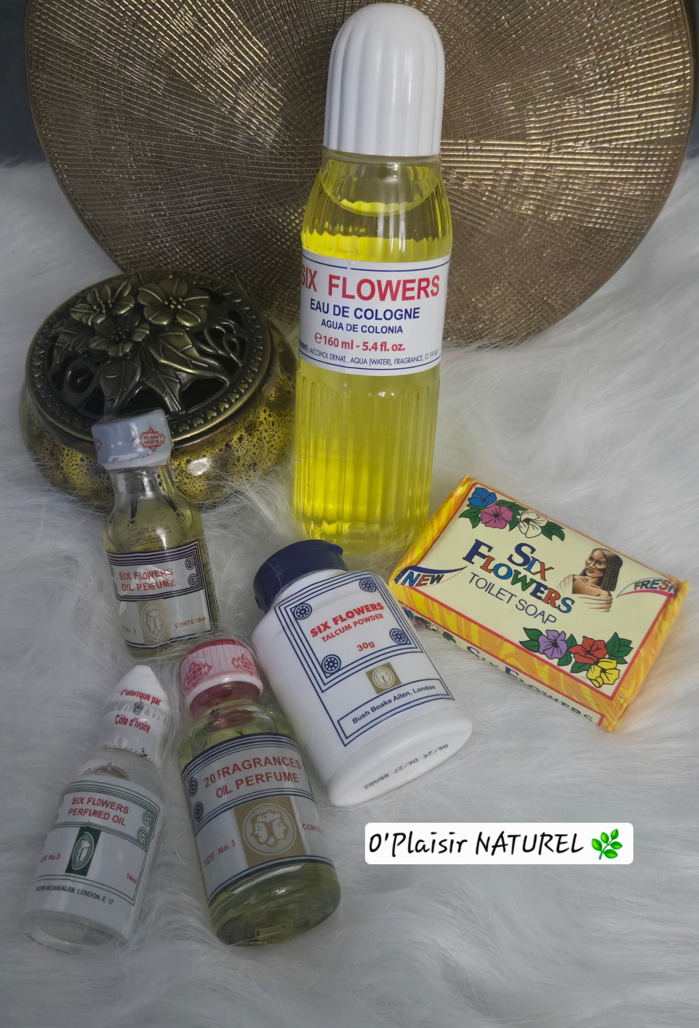 Kit Six Flowers – Chance, Protection et Attraction Spirituelle