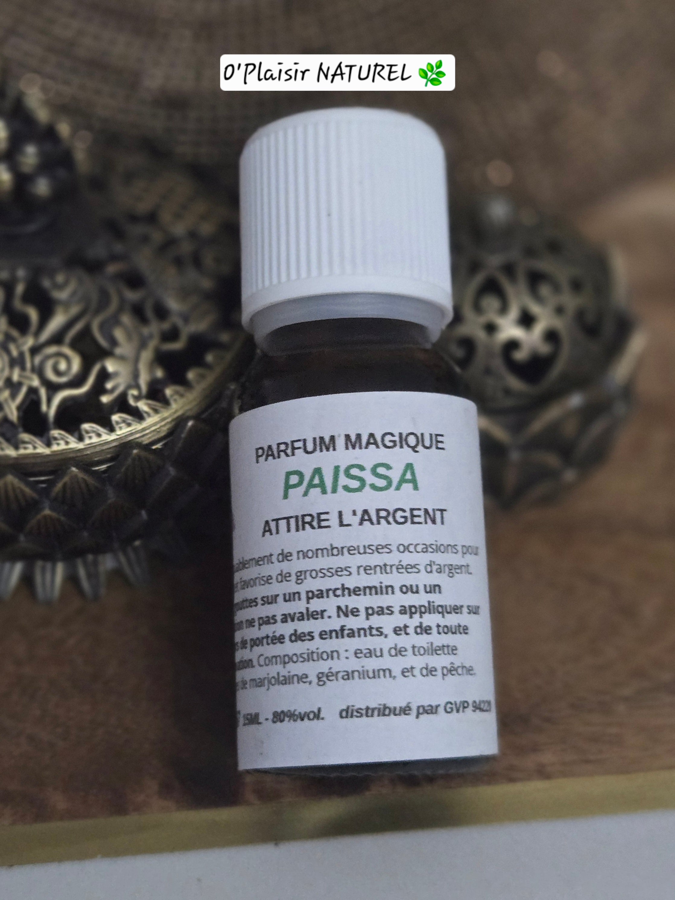 Parfum Magique PAISSA – Attire l’Argent et l’Abondance