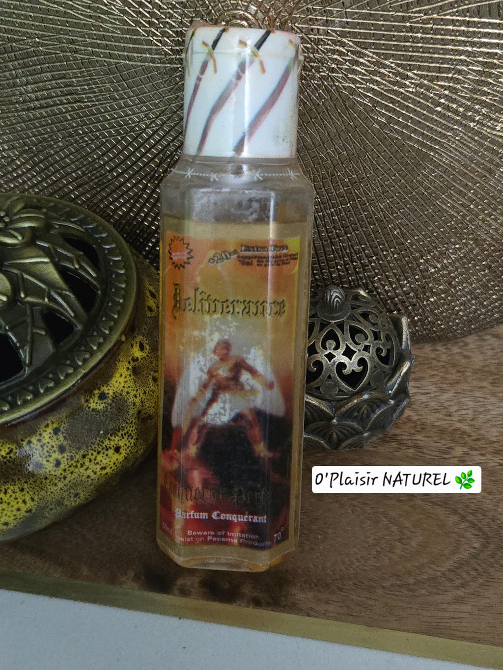 Parfum Délivrance – Parfum Conquérant Spirituel 
Un parfum puissant pour briser les chaînes invisibles et reprendre le contrôle de sa vie